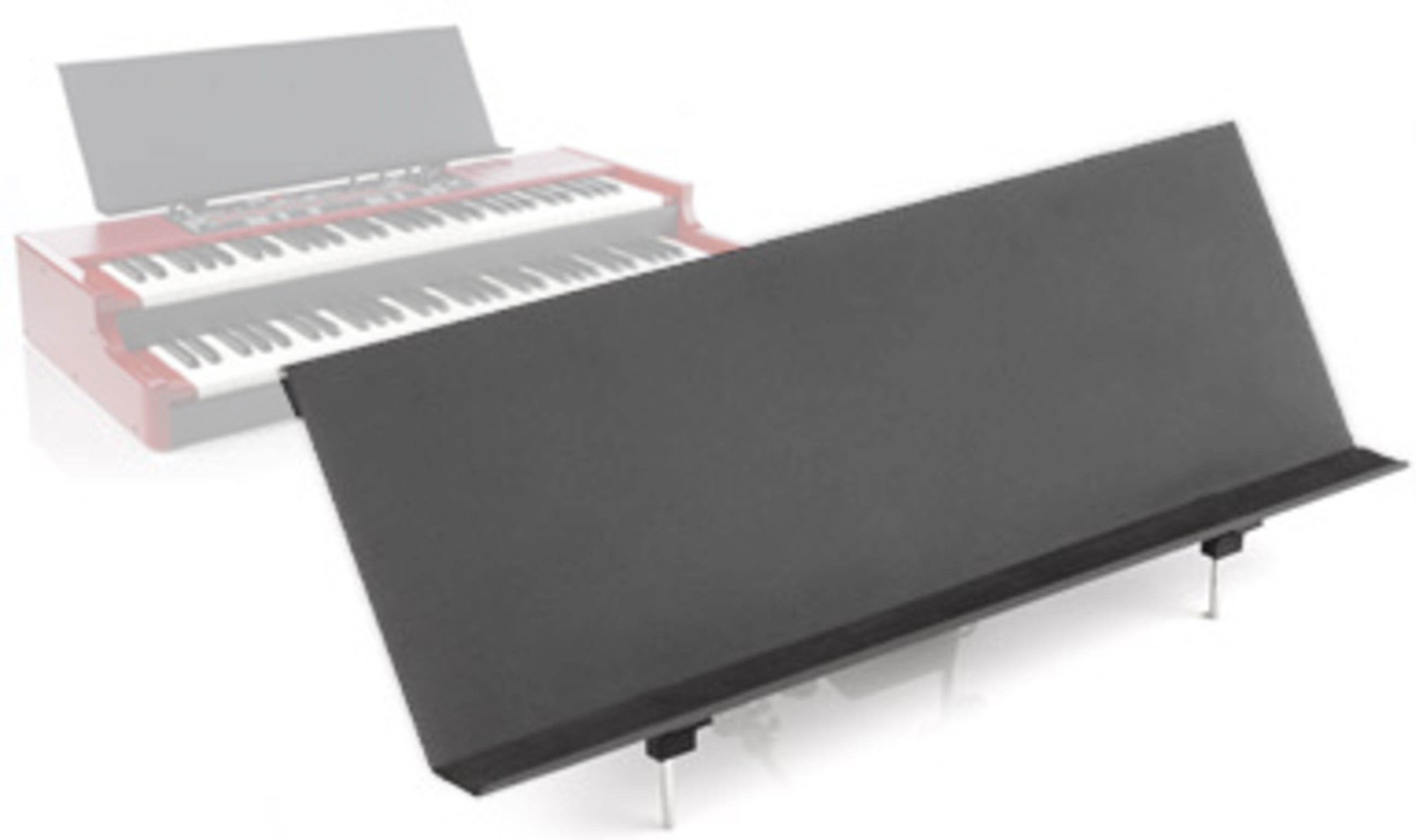 Clavia Music Stand V2, Notenhalter z.B. Nord Stage 2, EX, EL3HP - Zubehör für Pianos