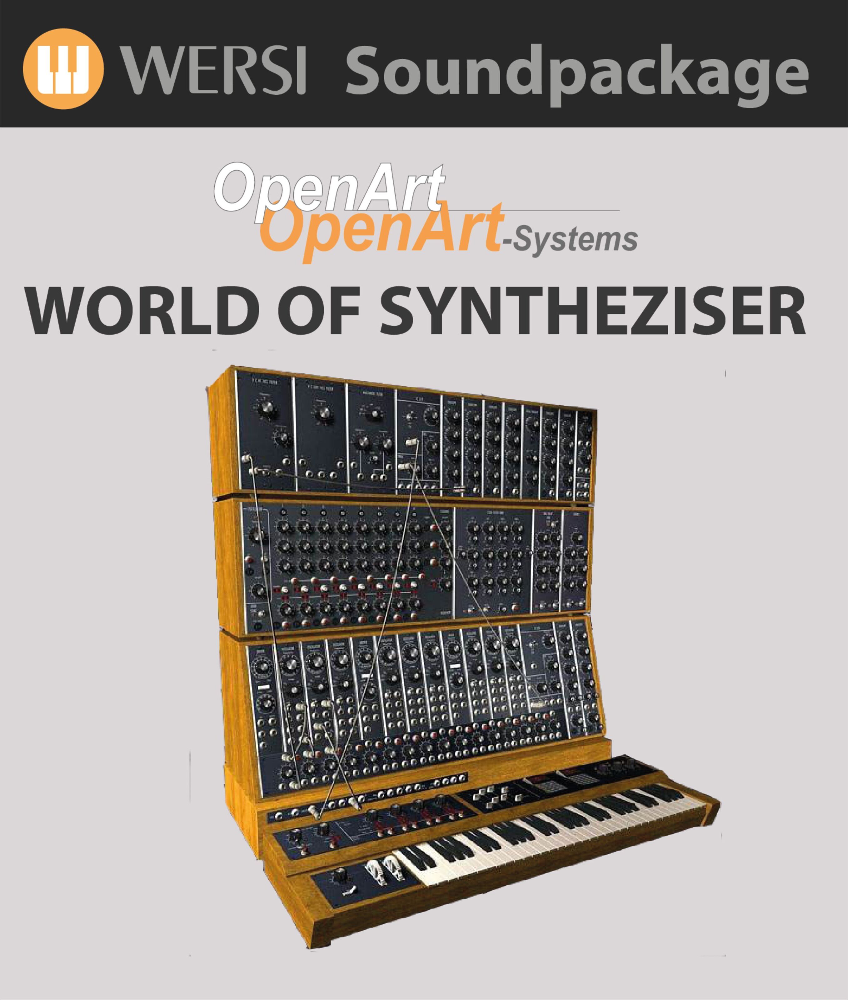 Wersi OAS World of Synthesizer - Orgel Software