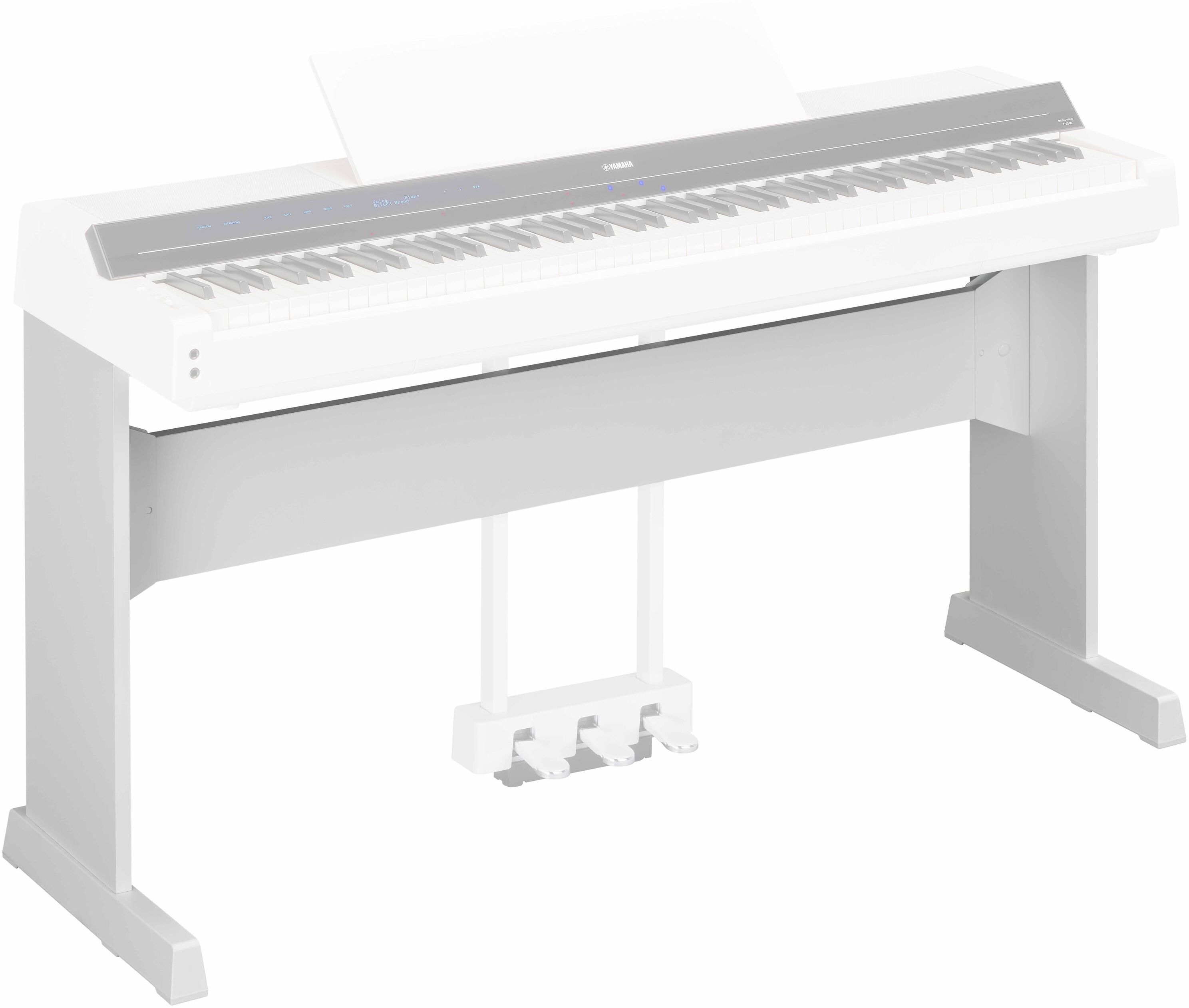 Yamaha L-300 WH Stativ f. DGX-670 W & P-S500 W - Keyboardständer