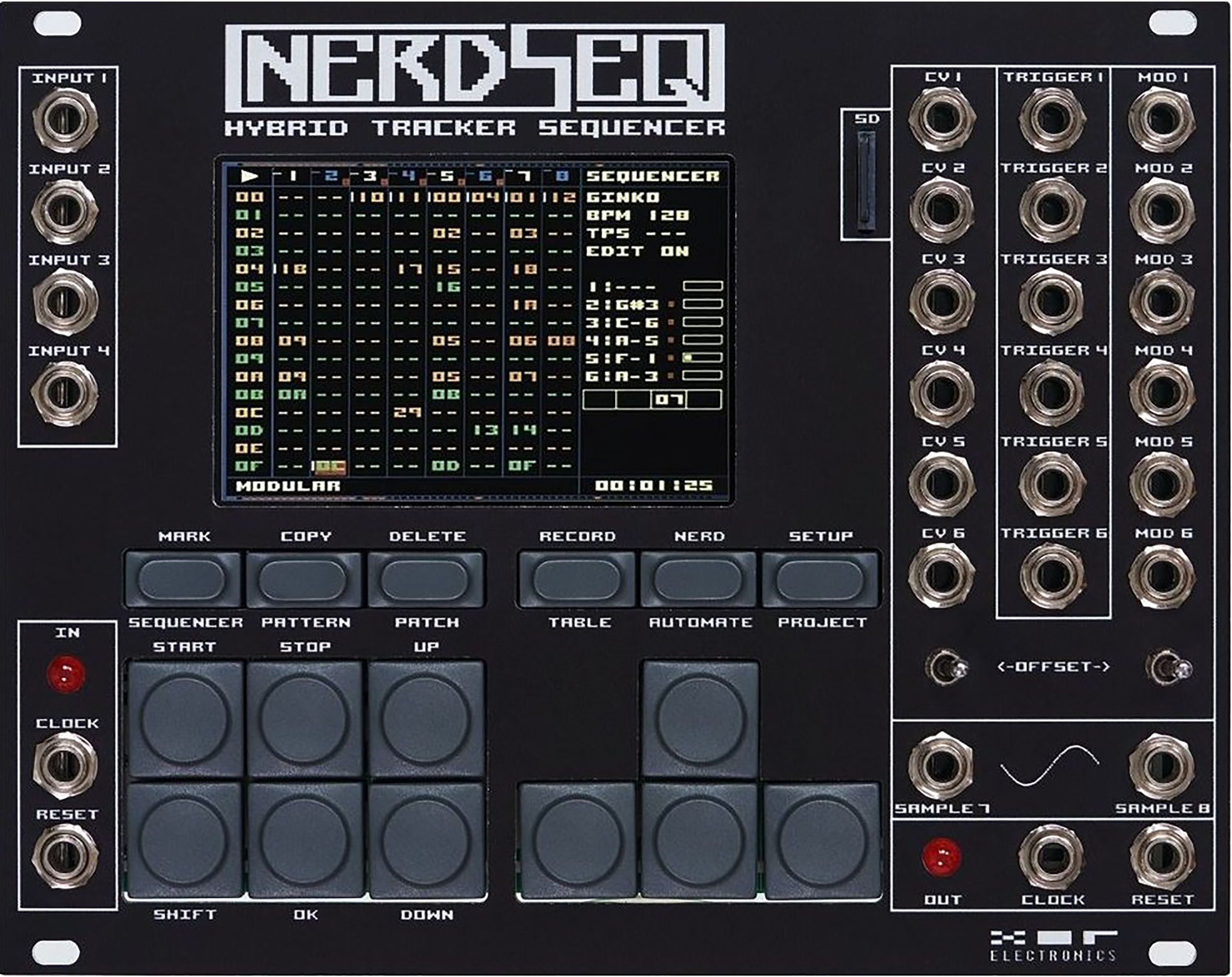 XOR Electronics NerdSeq - Sequenzer Modular Synthesizer