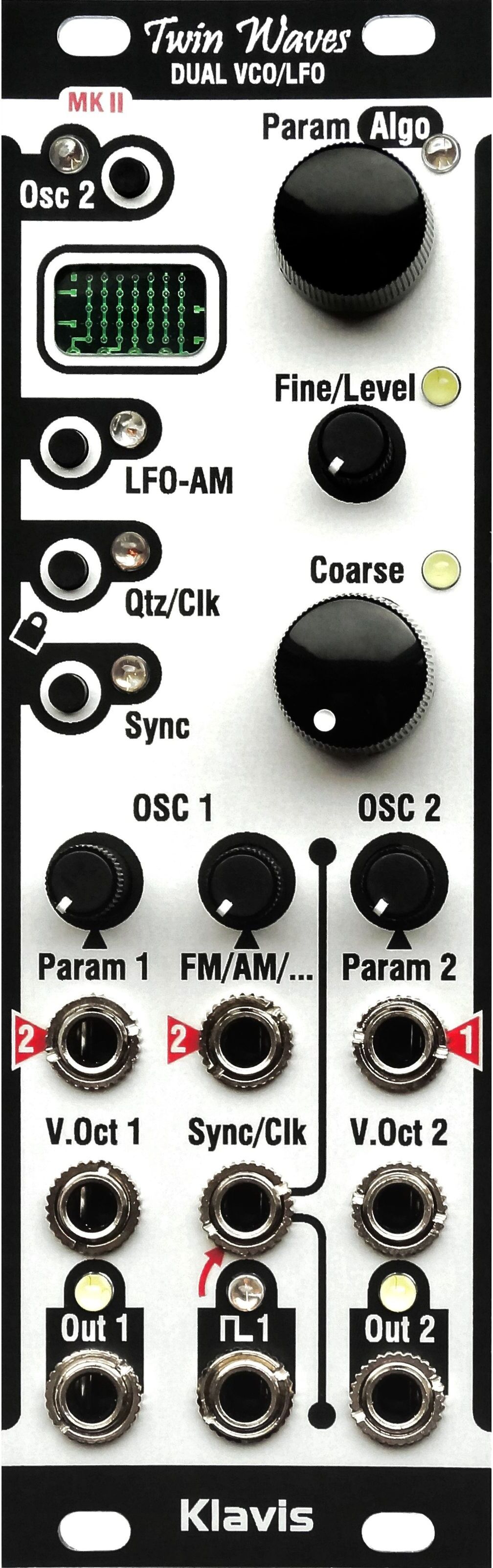 Klavis Twin Waves MKII - Oszillator Modular Synthesizer