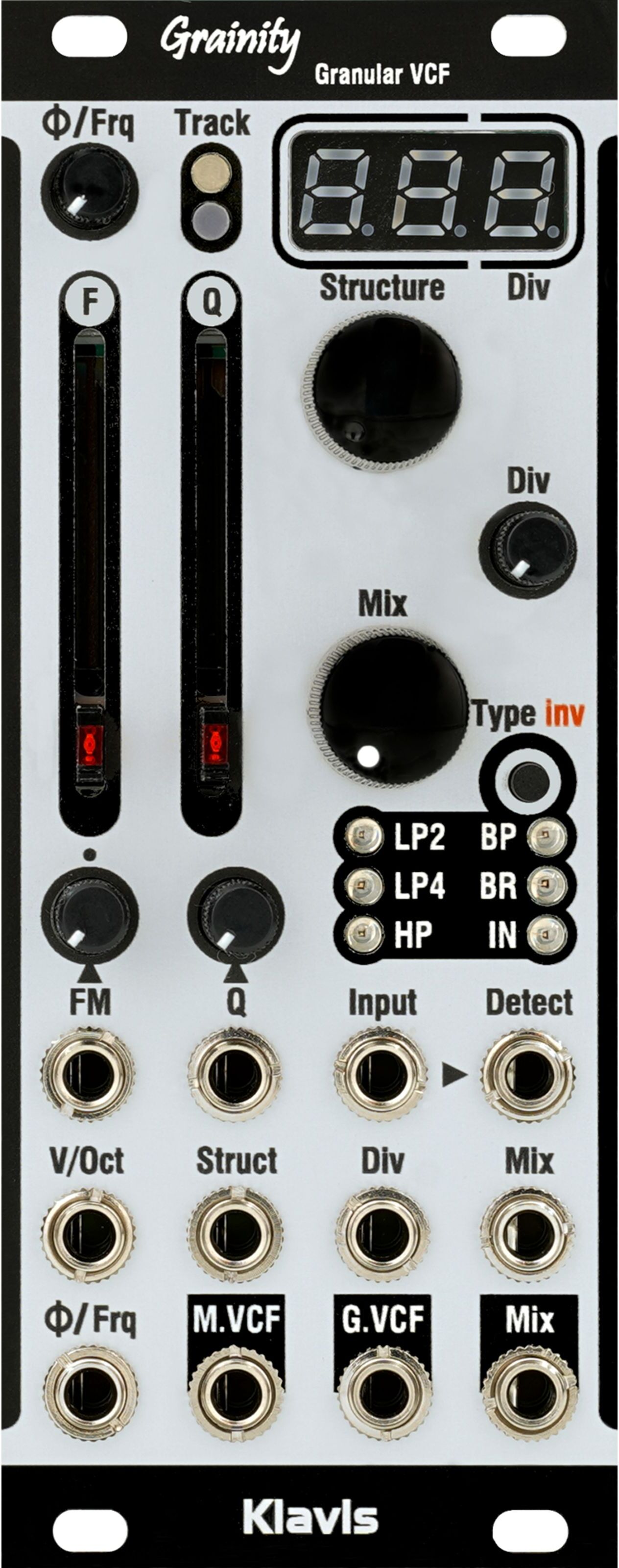 Klavis Grainity - Filter Modular Synthesizer