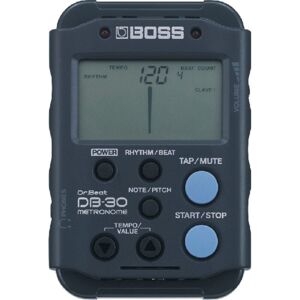 Boss DB-30 Digital Metronome mit Tuner, Timer, Stop Watch - Zubehör für Drums