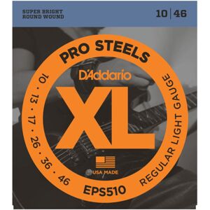 D'Addario EPS510 10-46 Stainless Steel Round Wound - E-Gitarrensaiten