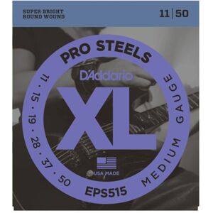 D'Addario EPS515 11-50 Stainless Steel Round Wound - E-Gitarrensaiten