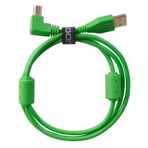 UDG Ultimate Audio Cable USB 2.0 A-B Green Angled 2m (U95005GR) - Kabel für DJs