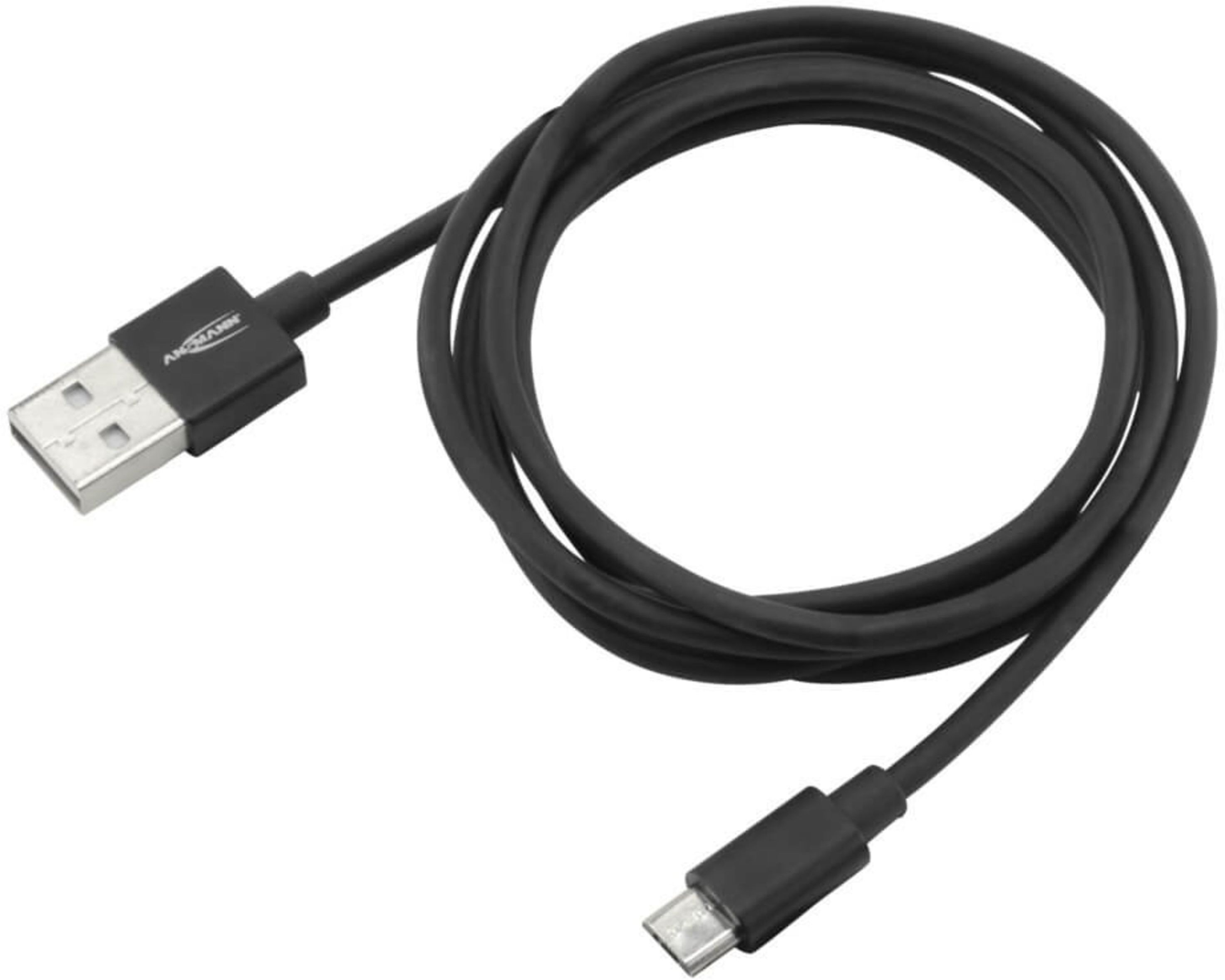 Ansmann Micro-USB Daten- und Ladekabel 1,2 m - Kabel