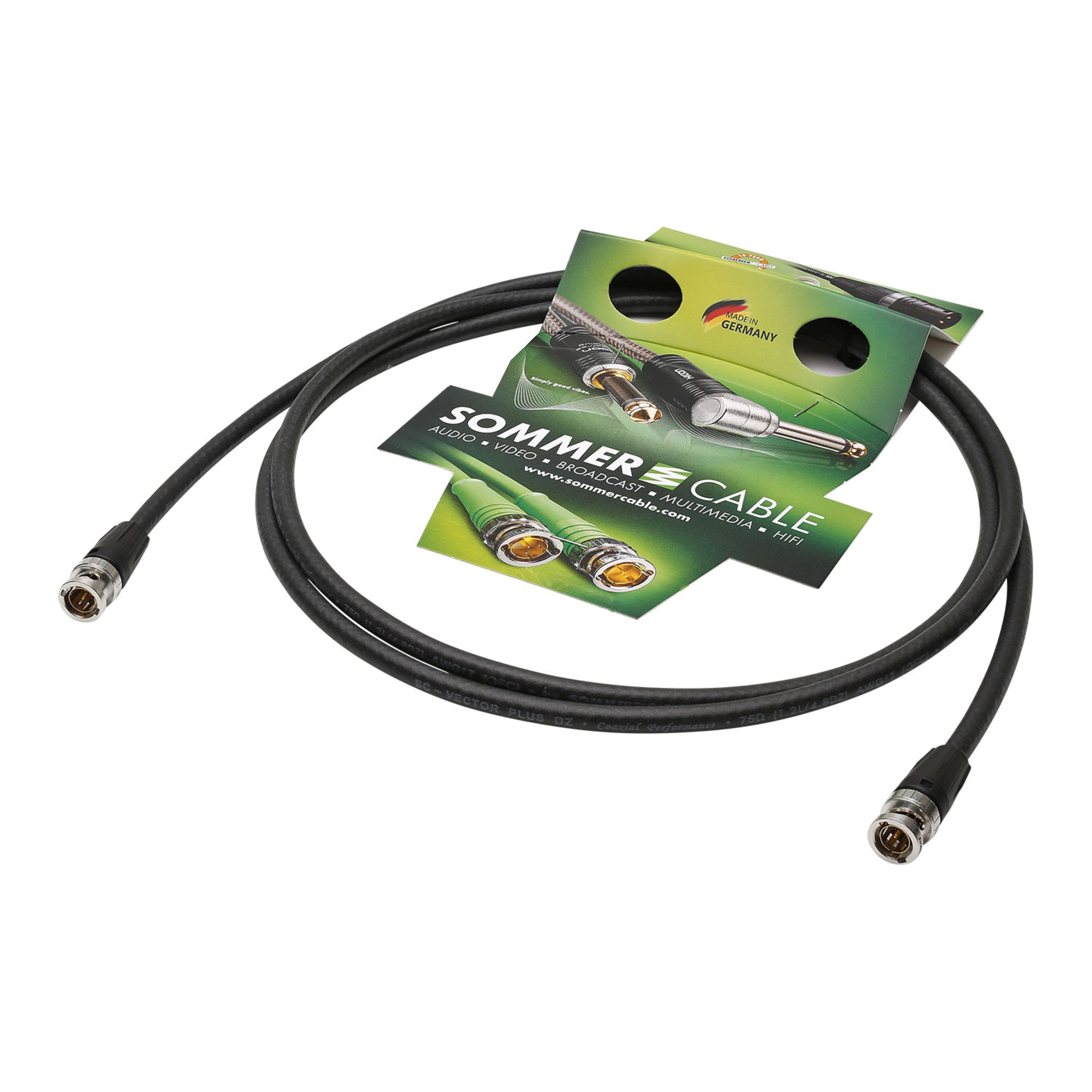 Sommer Cable DZGR-2000-GN-VI BNC Video Patchkabel 20 m - Kabel