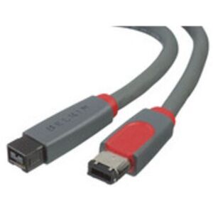 DeLock FireWire-Kabel 9P/6P - Apple Kabel