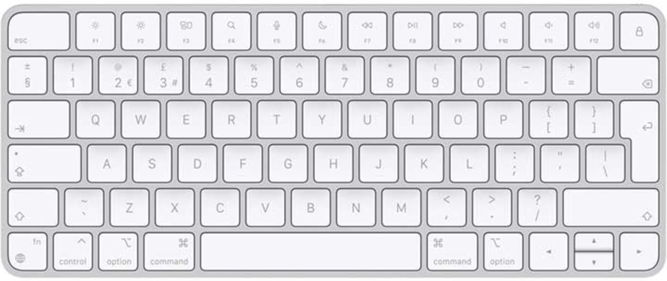 Magic Keyboard (non Numeric) -  Britisch - Apple Zubehör