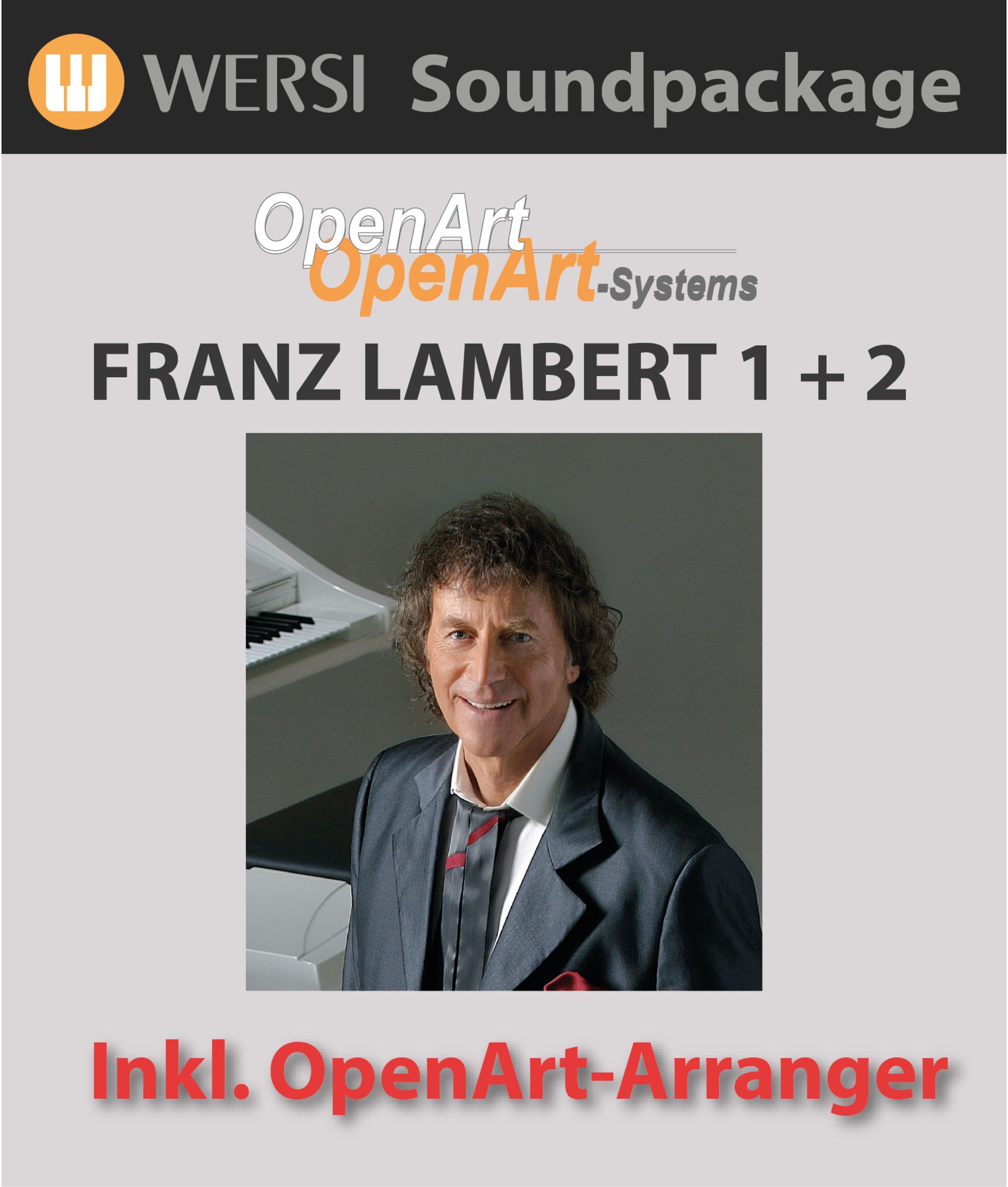 Wersi OAS Franz Lambert 1 + 2 - Orgel Software