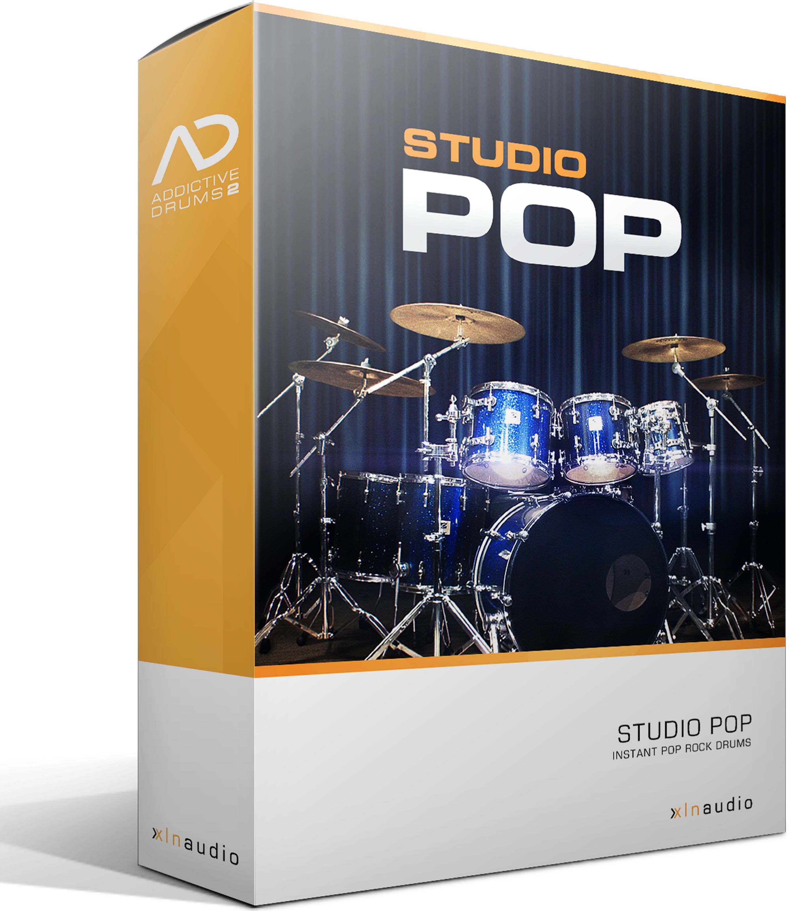 XLN Audio AD2 Studio Pop Boxed - VST Software Instrument