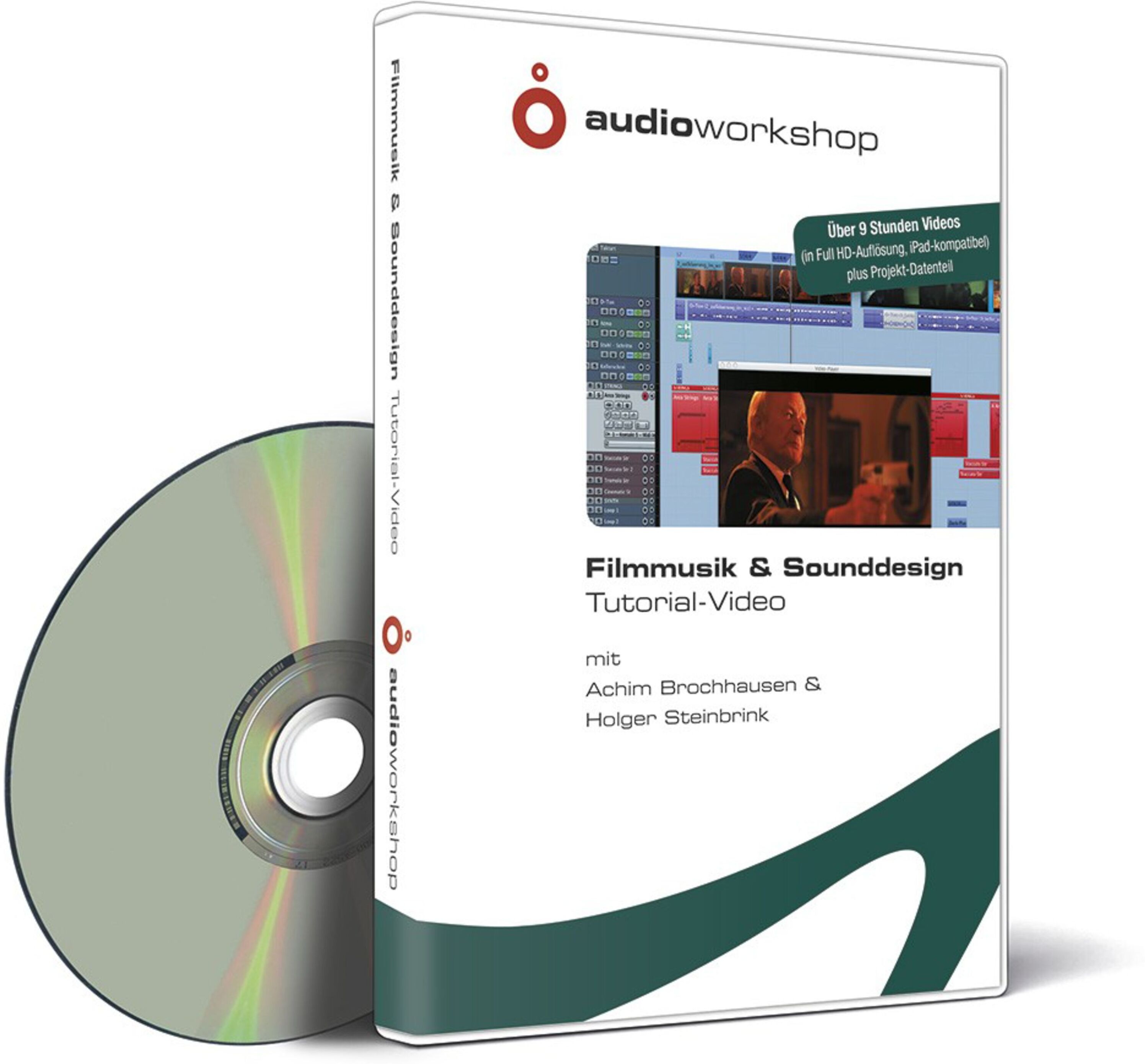 Audio Workshop Filmmusik & Sounddesign DVD für Mac/PC - Lernsoftware