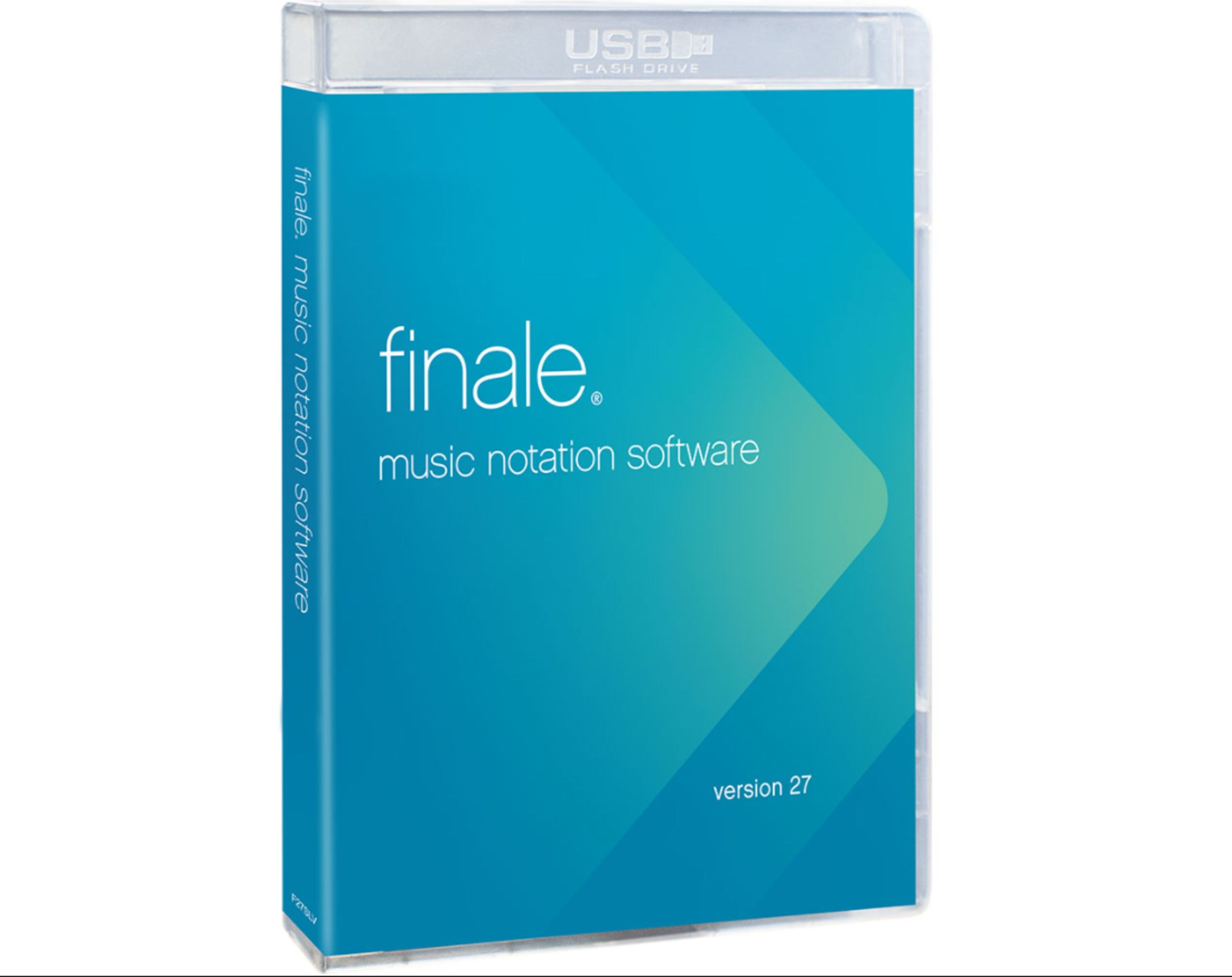 MakeMusic Finale 27 boxed - Notations Software