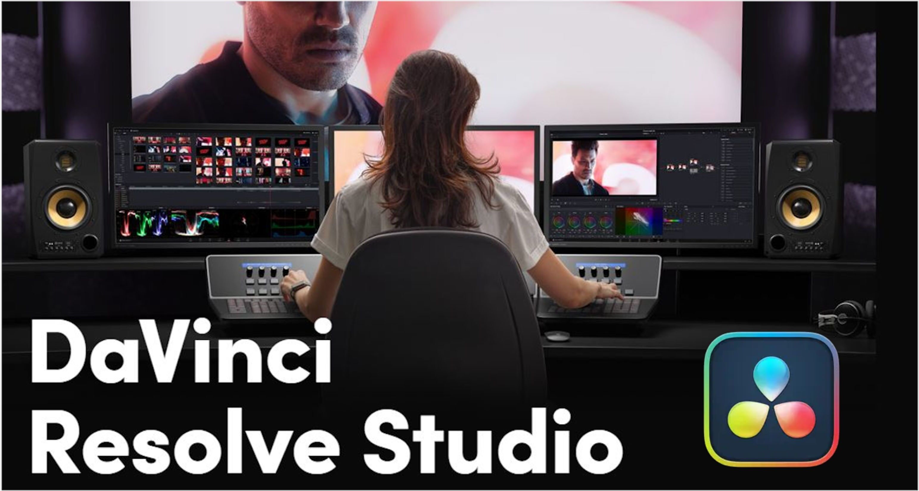 Black Magic Design DaVinci Resolve Studio Code Letter - Video Editing Software