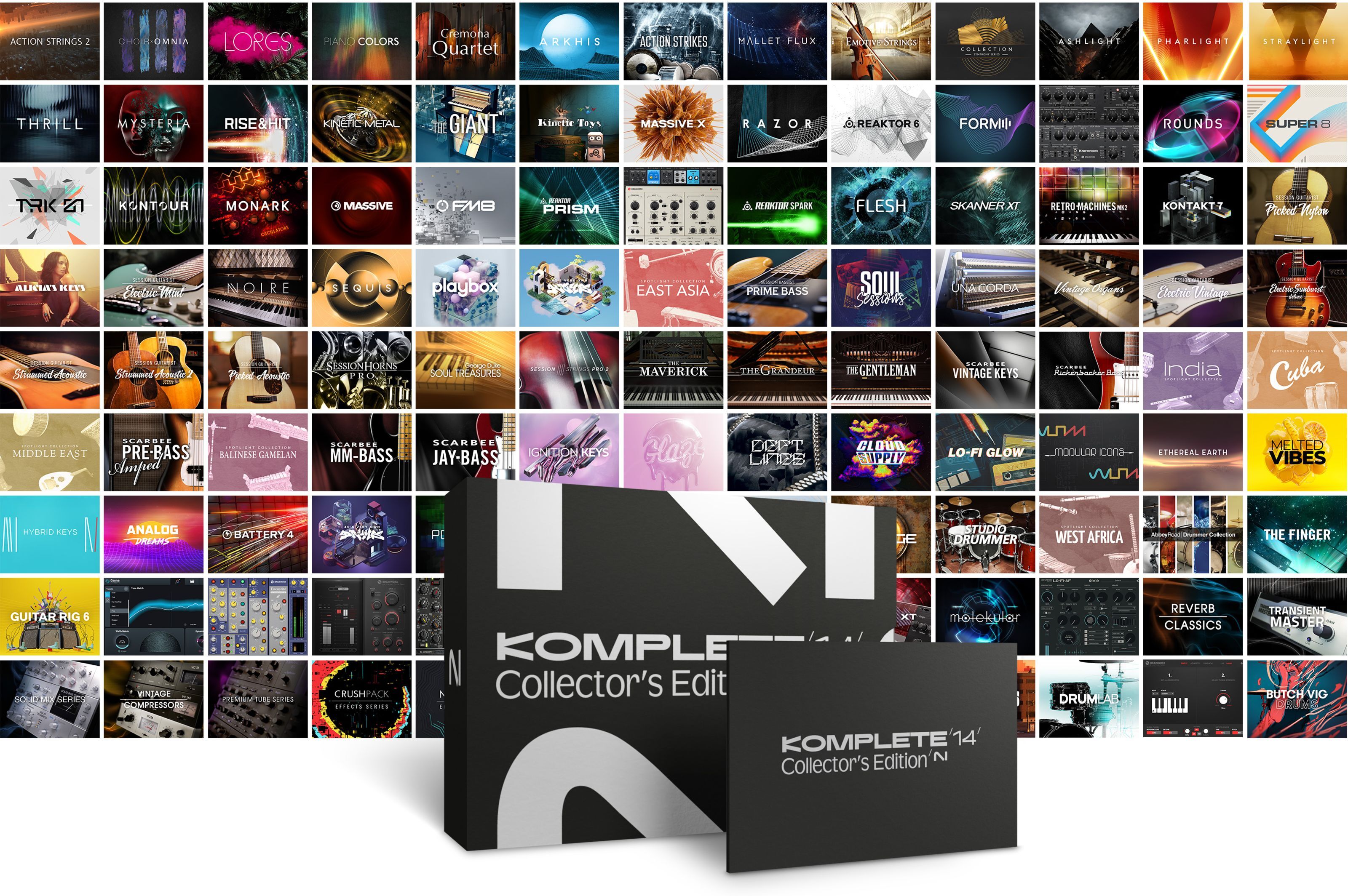 Native Instruments KOMPLETE 14 COLLECTOR'S  EDIT. Boxed - VST Software Instrument