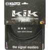 Klotz KIK4.5PP SW Instrumentenkabel 4,5 m - Instrumentenkabel