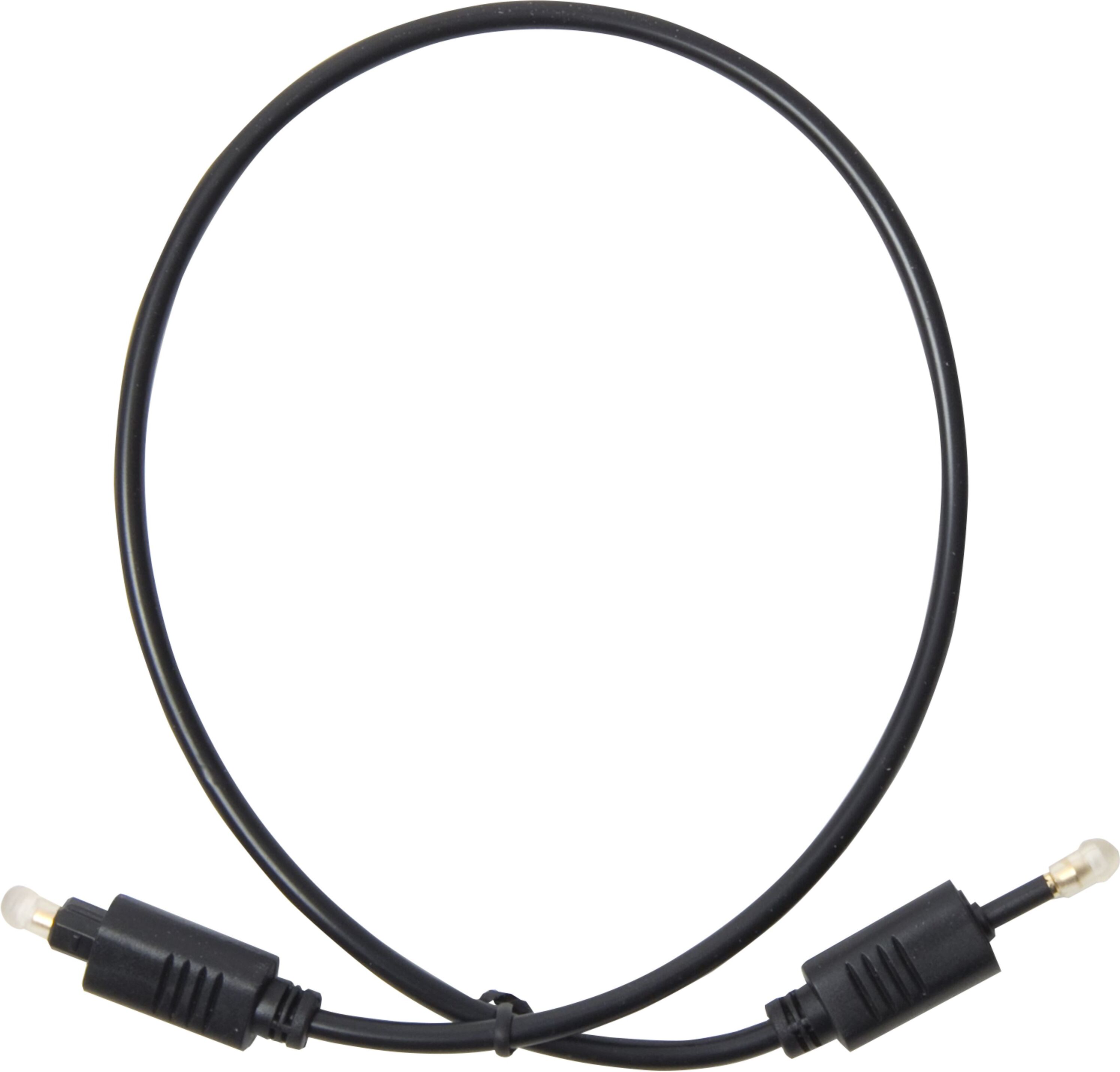 MUSIC STORE Optical Cable 0,5m Toslink male/3,5mm opt. Klinke - Glasfaserkabel