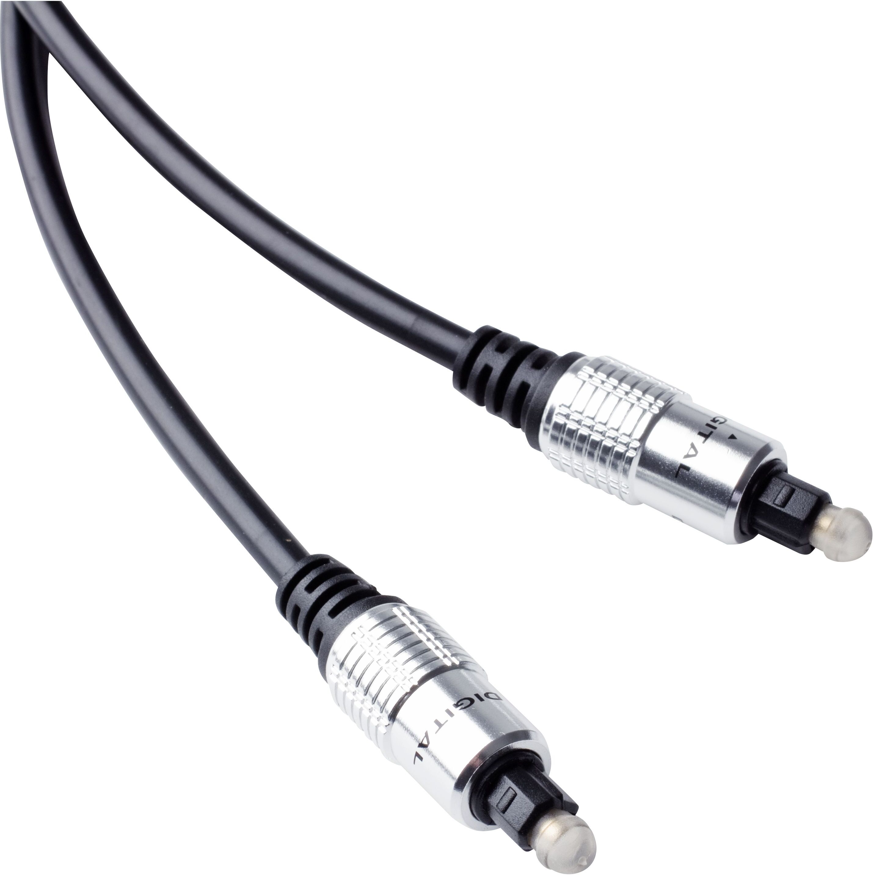 MUSIC STORE Optical Cable 3m Premium Toslink male => male - Glasfaserkabel