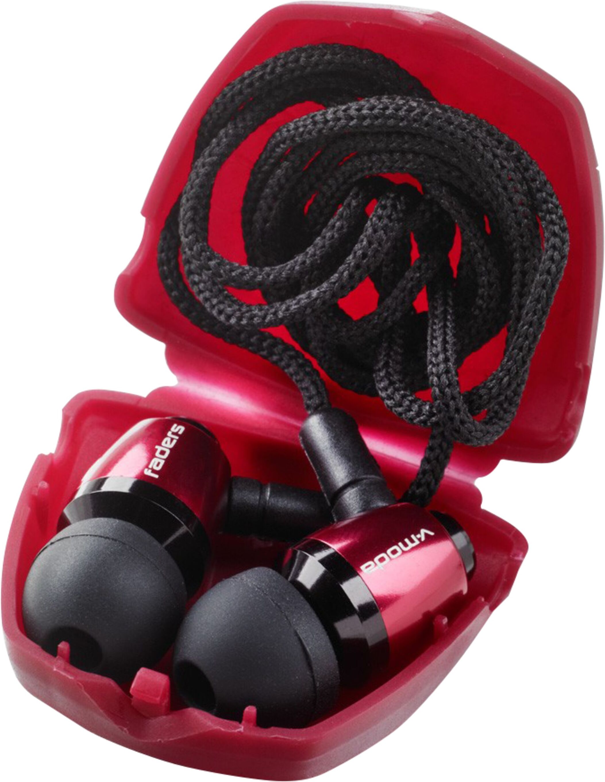 V-Moda - Faders VIP rouge