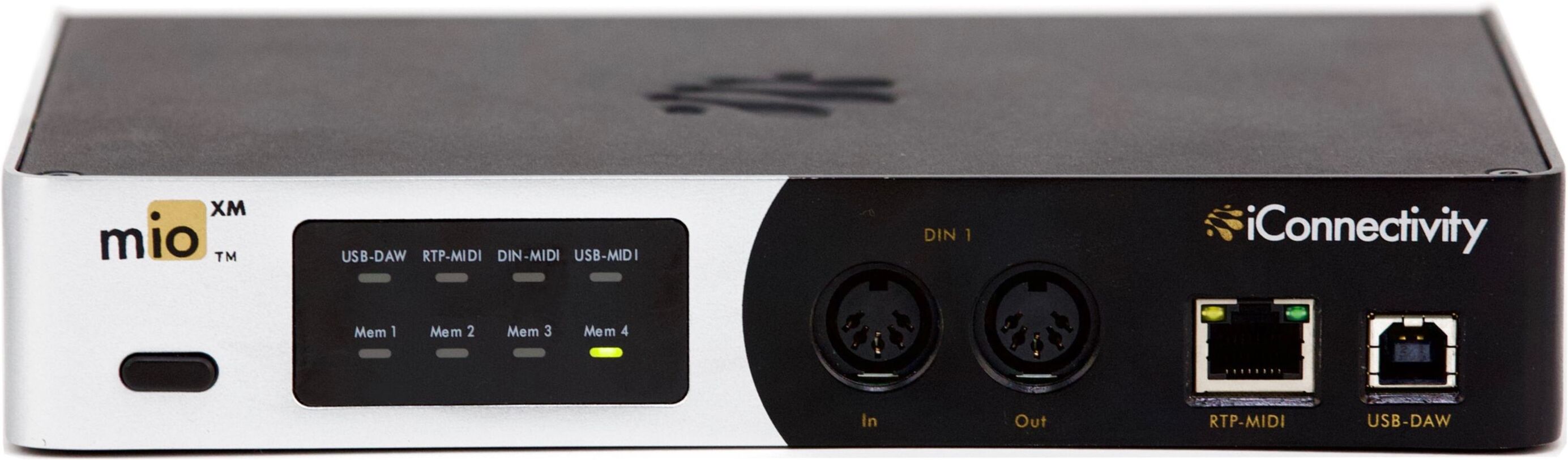 iConnectivity - mioXM 4x4 MIDI-USB Interface iConnectivity - mioXM 4x4 MIDI-USB Interface