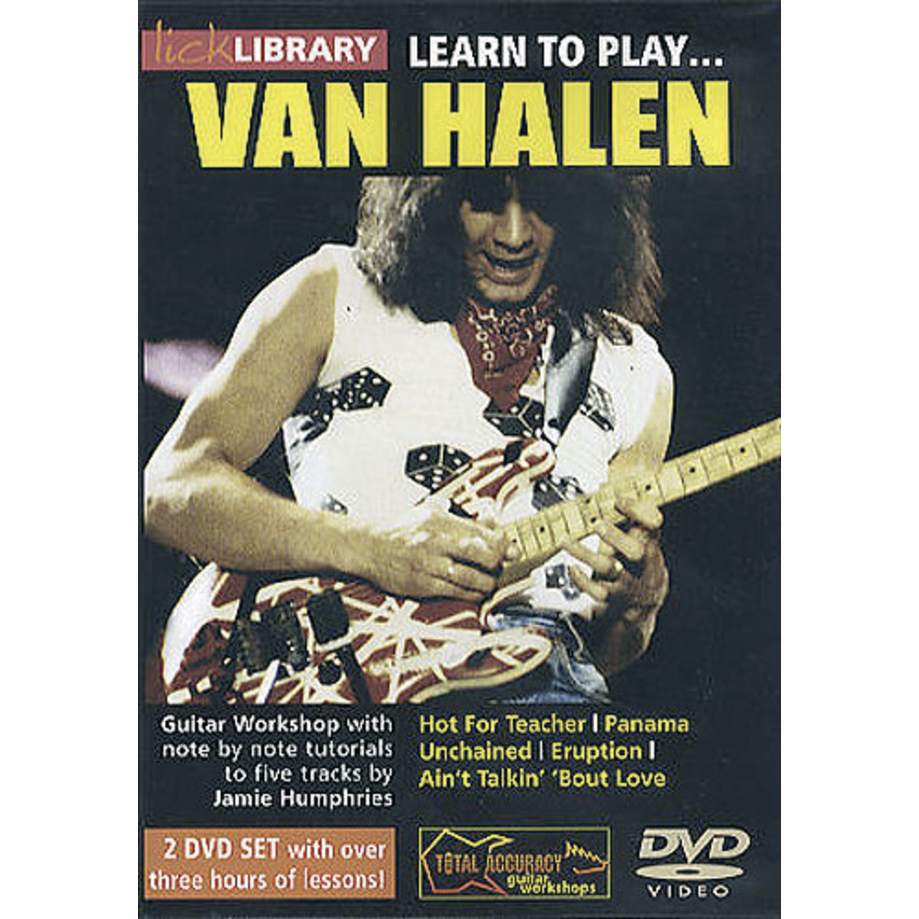 Roadrock International Lick Library: Learn To Play Van Halen DVD - DVD