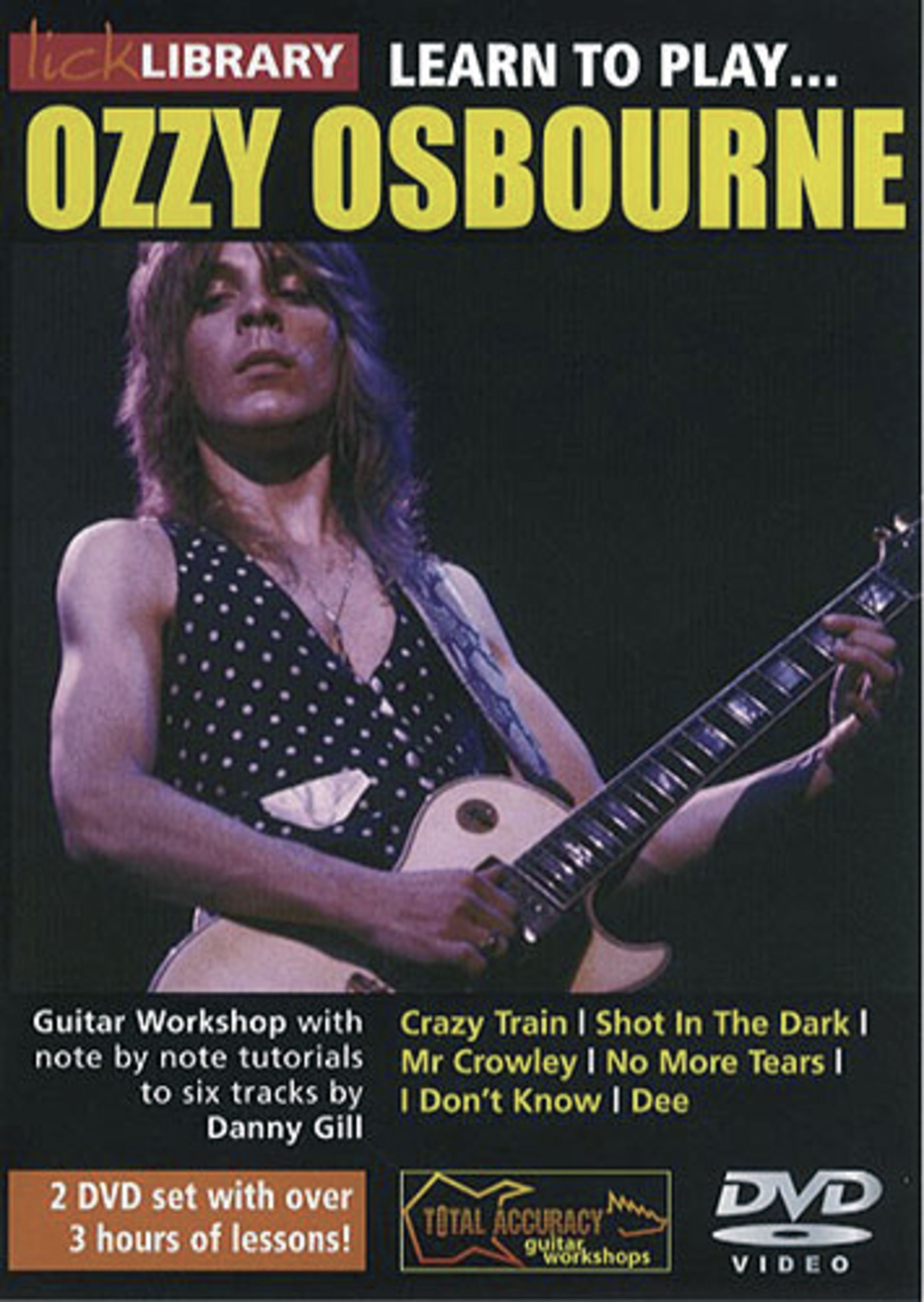 Roadrock International Lick Library: Learn To Play Ozzy Osbourne DVD - DVD