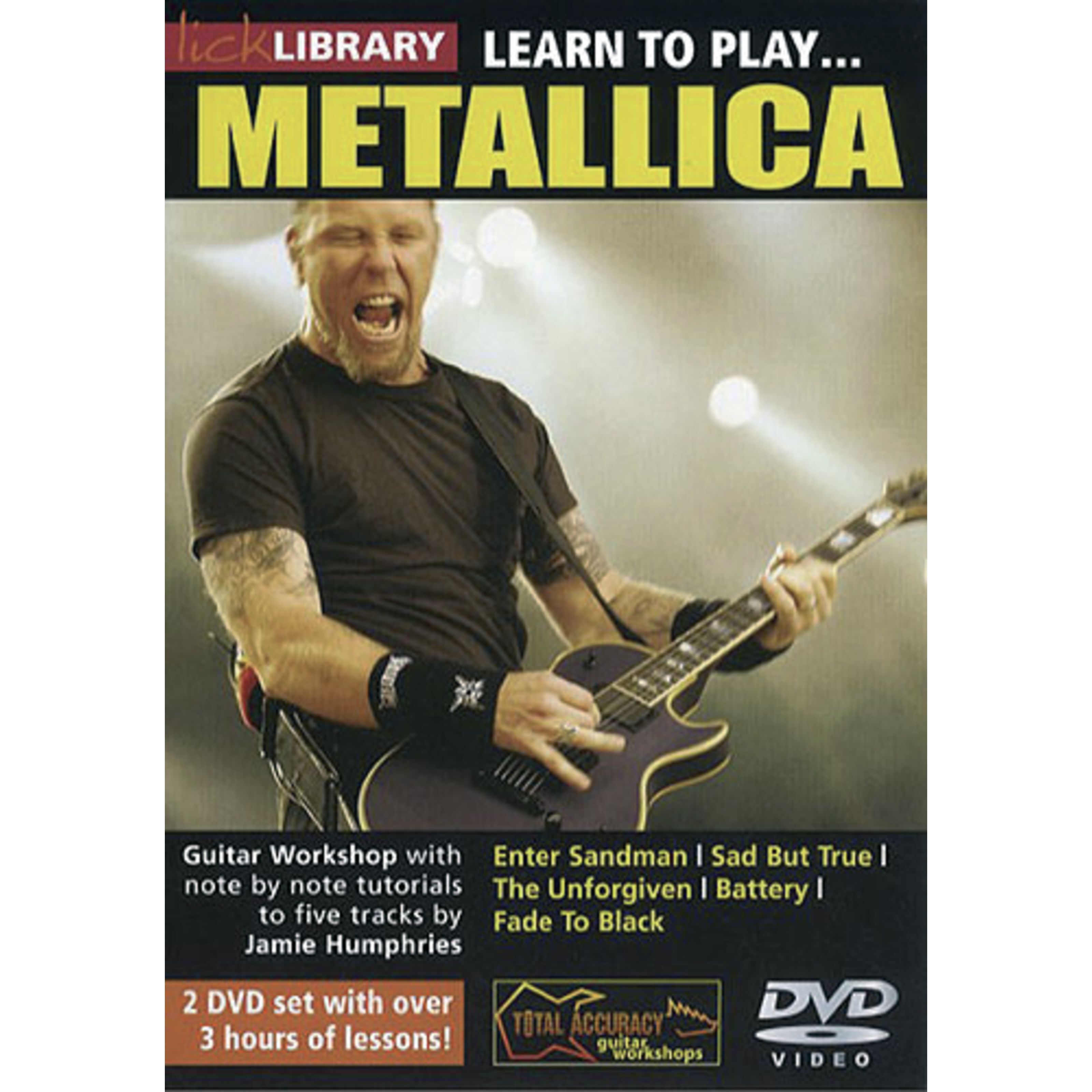 Roadrock International Lick Library: Learn To Play Metallica DVD - DVD