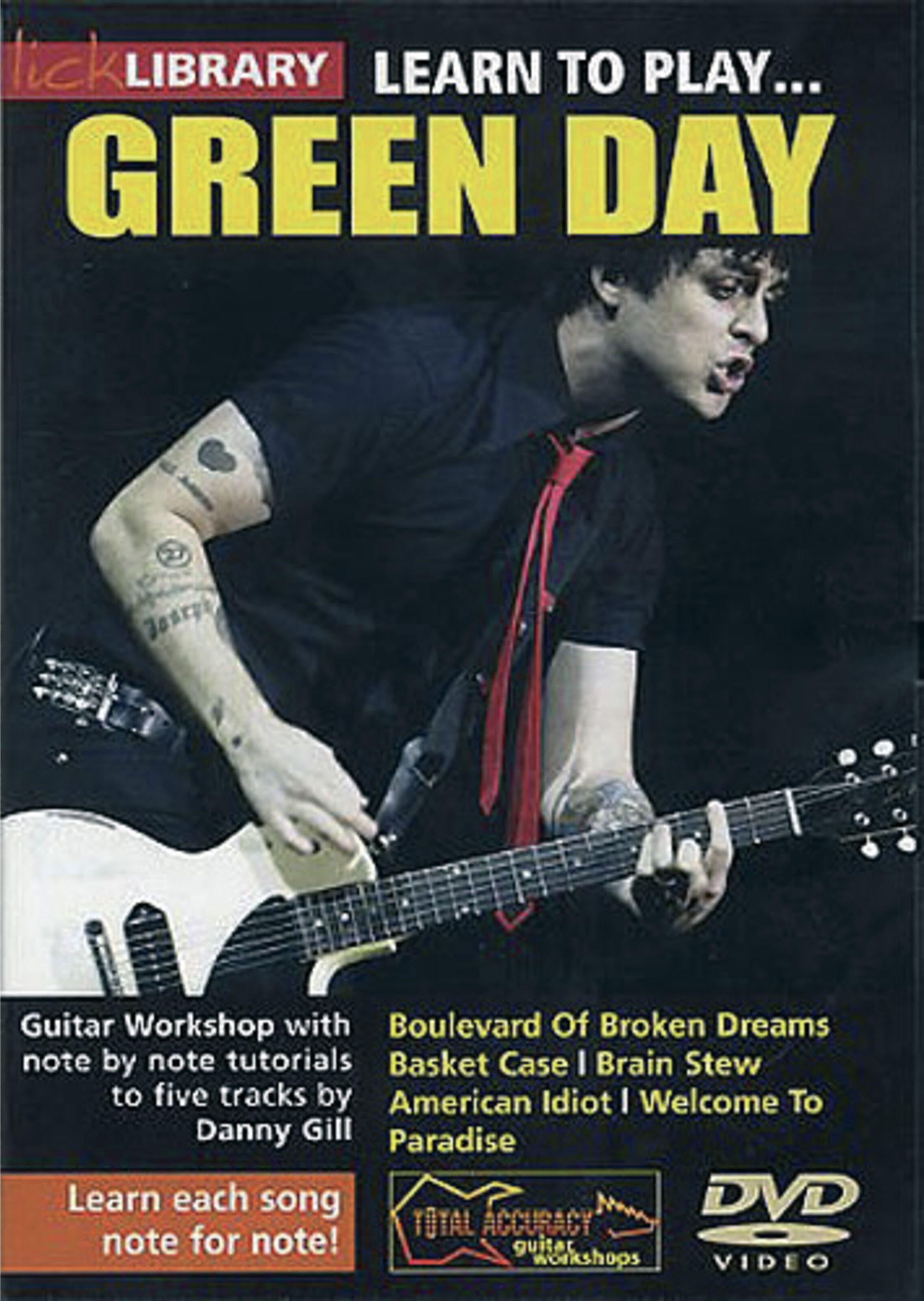 Roadrock International Lick Library: Learn To Play Green Day - DVD