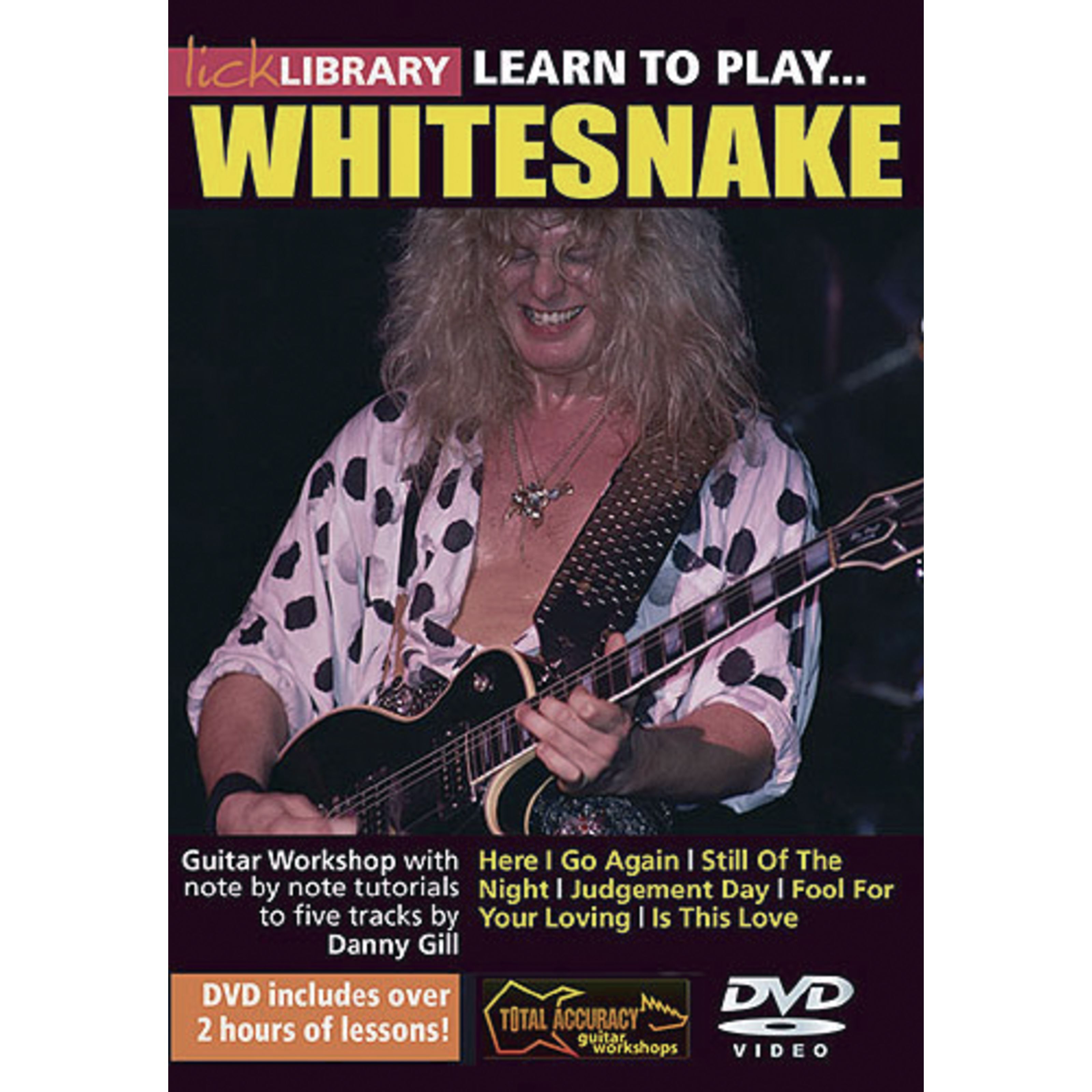 Roadrock International Lick Library: Learn To Play Whitesnake DVD - DVD