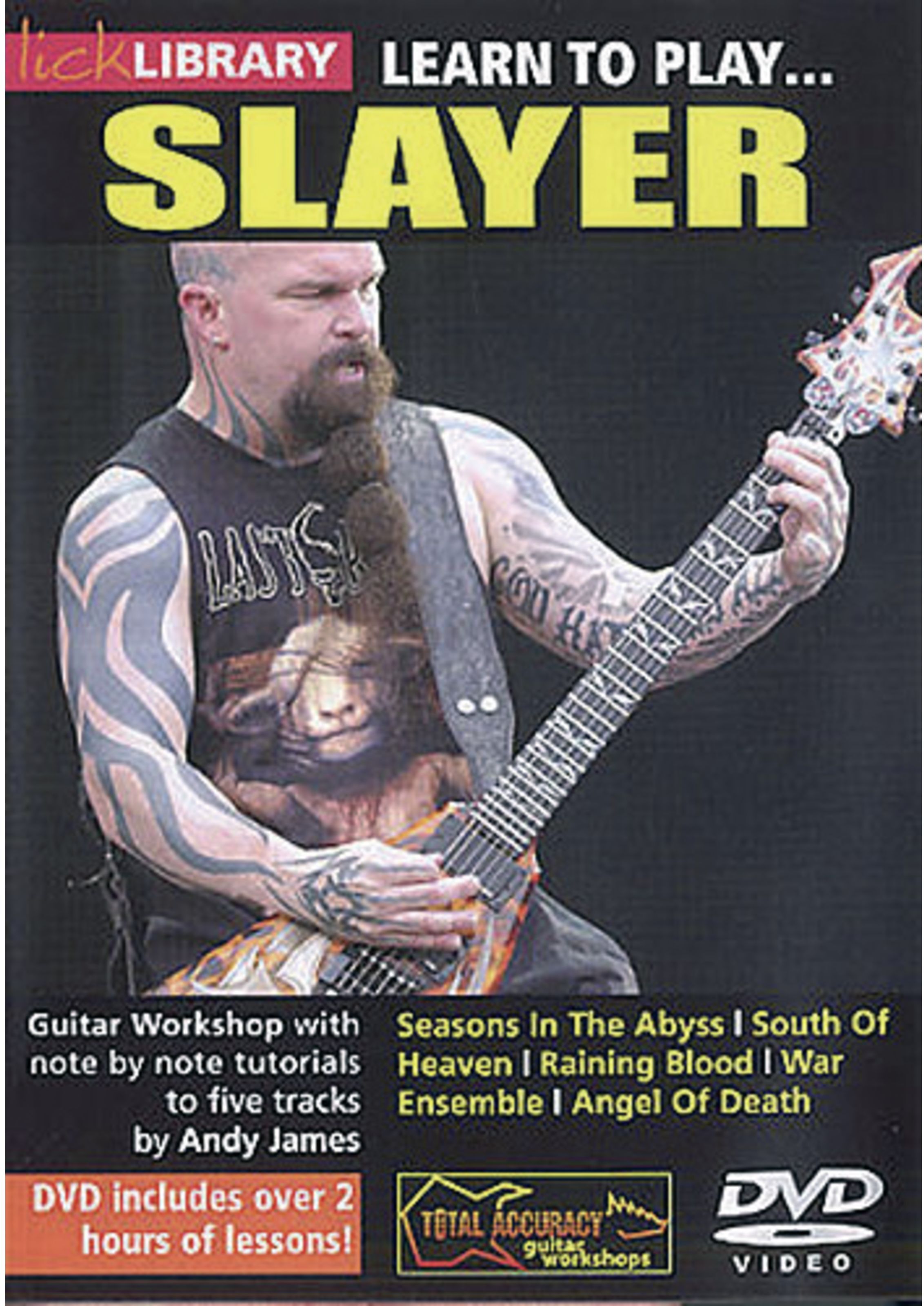 Roadrock International Lick Library: Learn To Play Slayer DVD - DVD