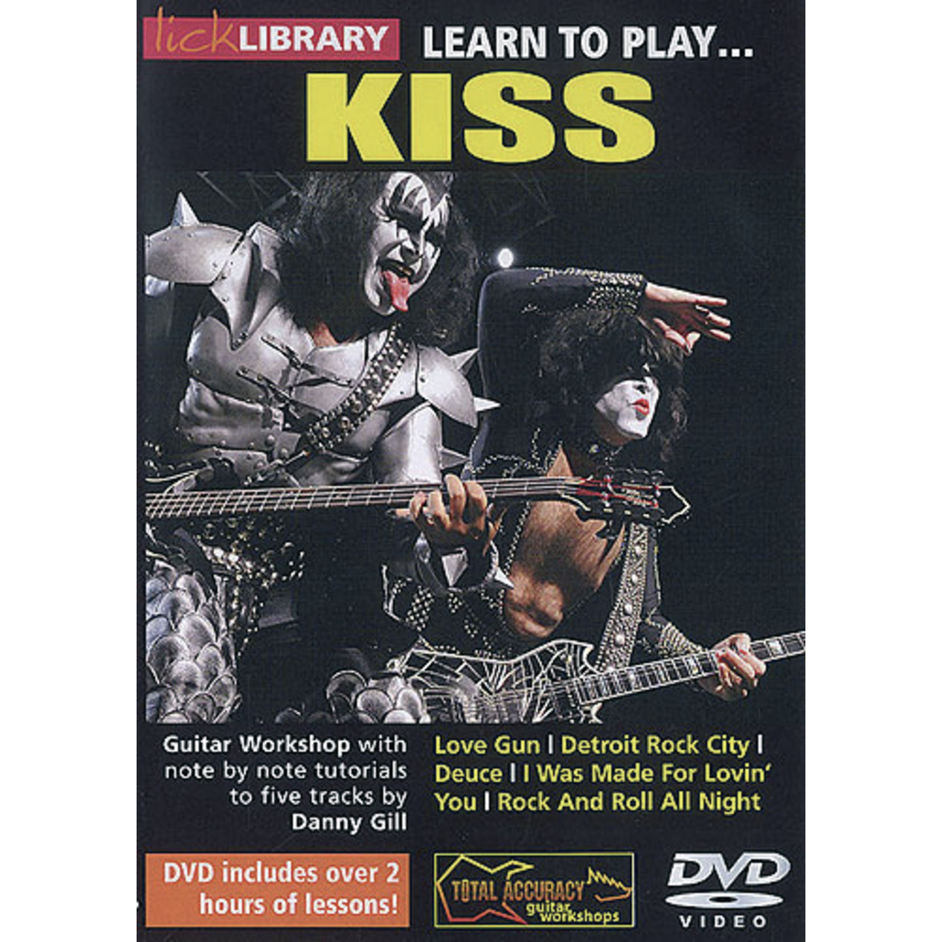 Roadrock International Lick Library: Learn To Play Kiss DVD - DVD