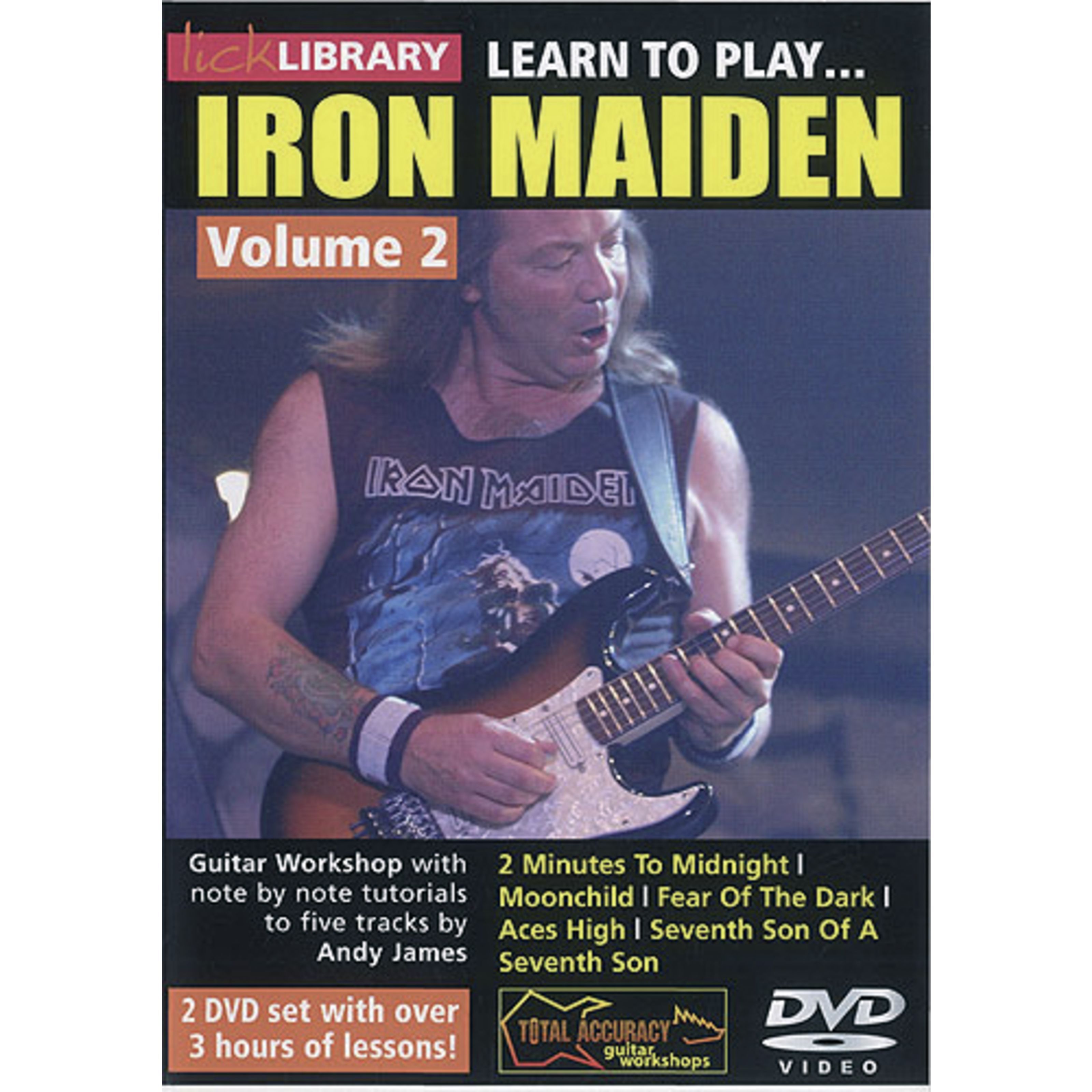 Roadrock International Lick Library: Learn To Play Iron Maiden 2 - DVD