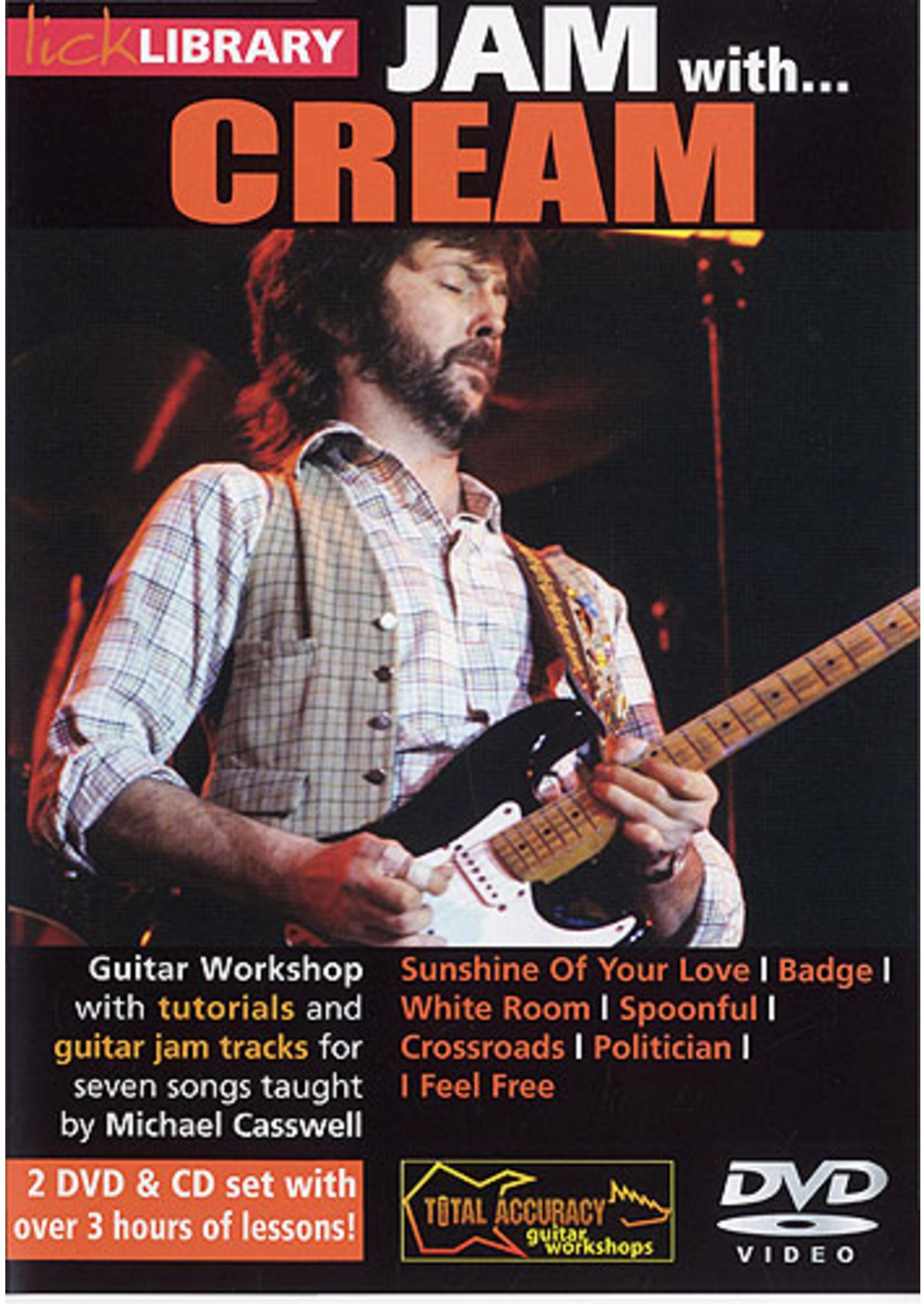 Roadrock International Lick Library: Jam With Cream DVD, CD - DVD