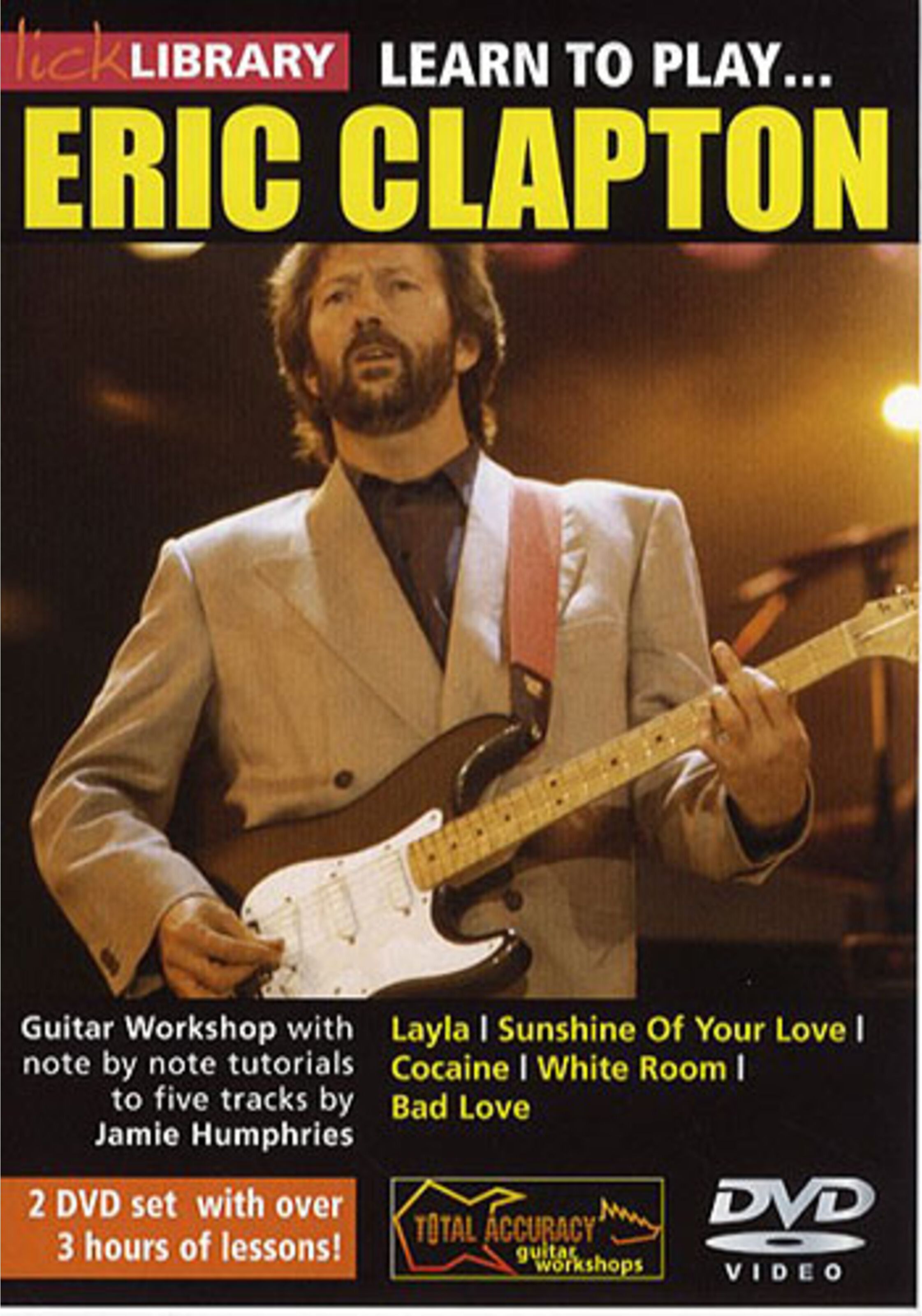 Roadrock International Lick Library: Learn To Play Eric Clapton DVD - DVD