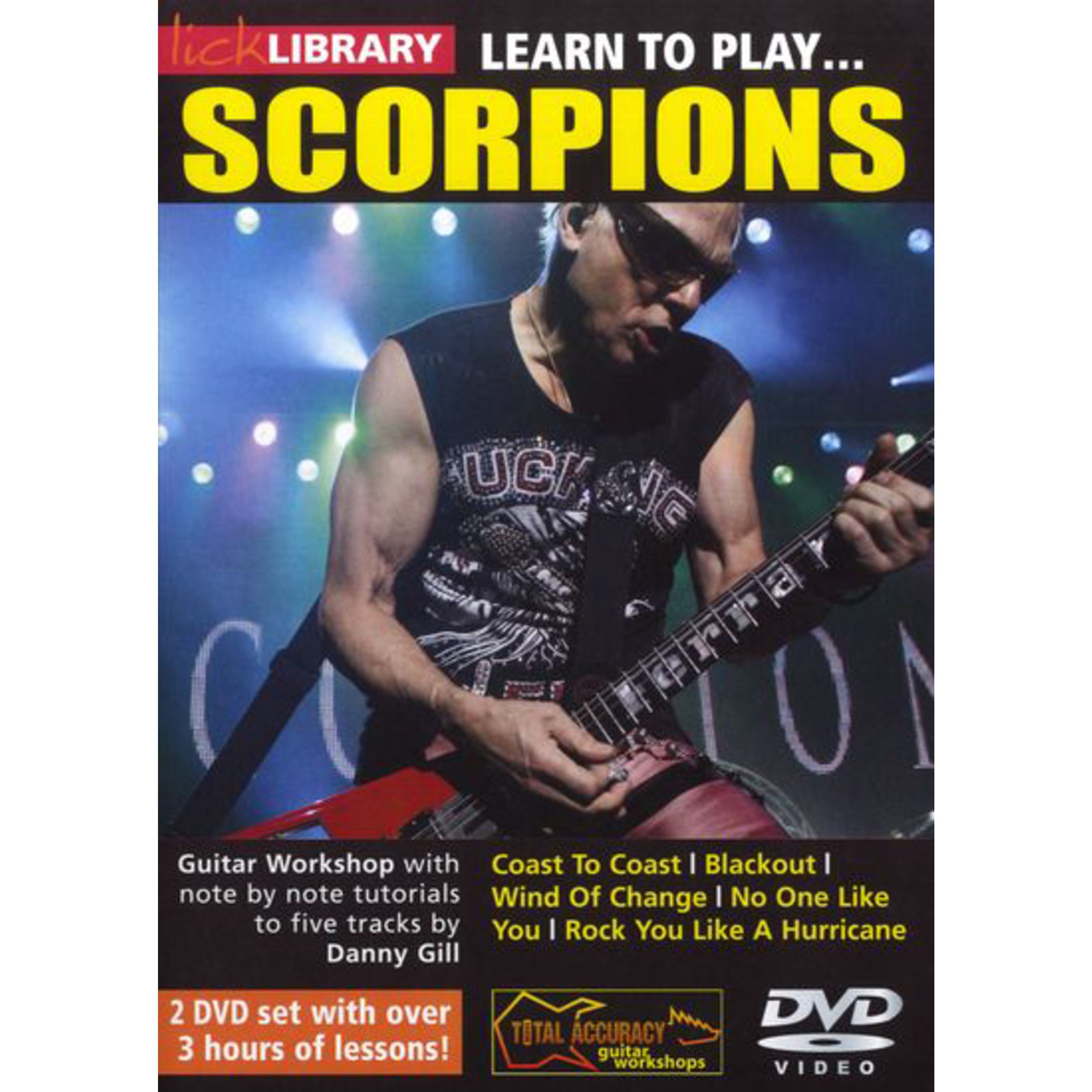 Roadrock International Lick Library: Learn To Play Scorpions DVD - DVD