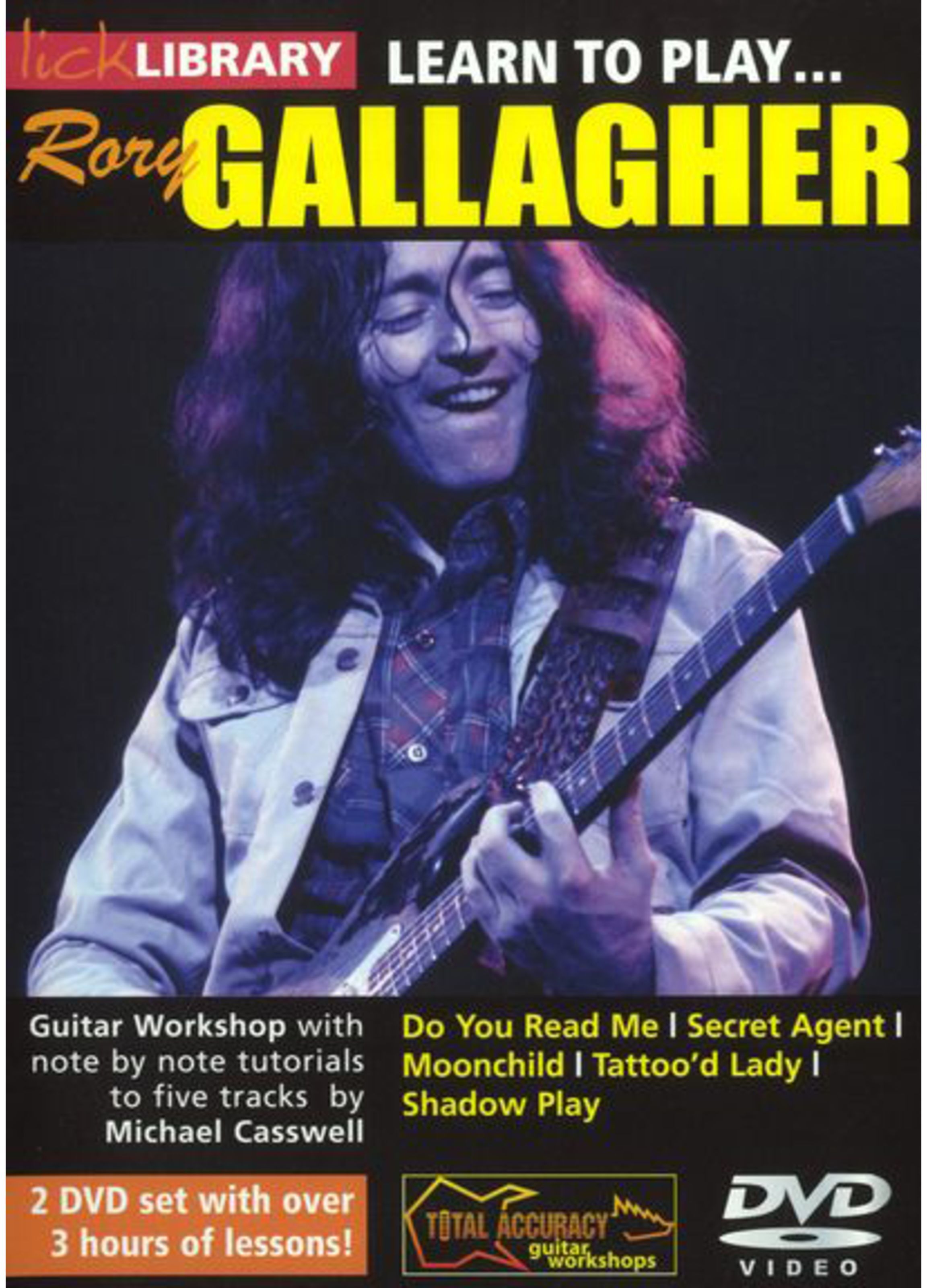 Roadrock International Lick Library: Learn To Play Rory Gallagher DVD - DVD