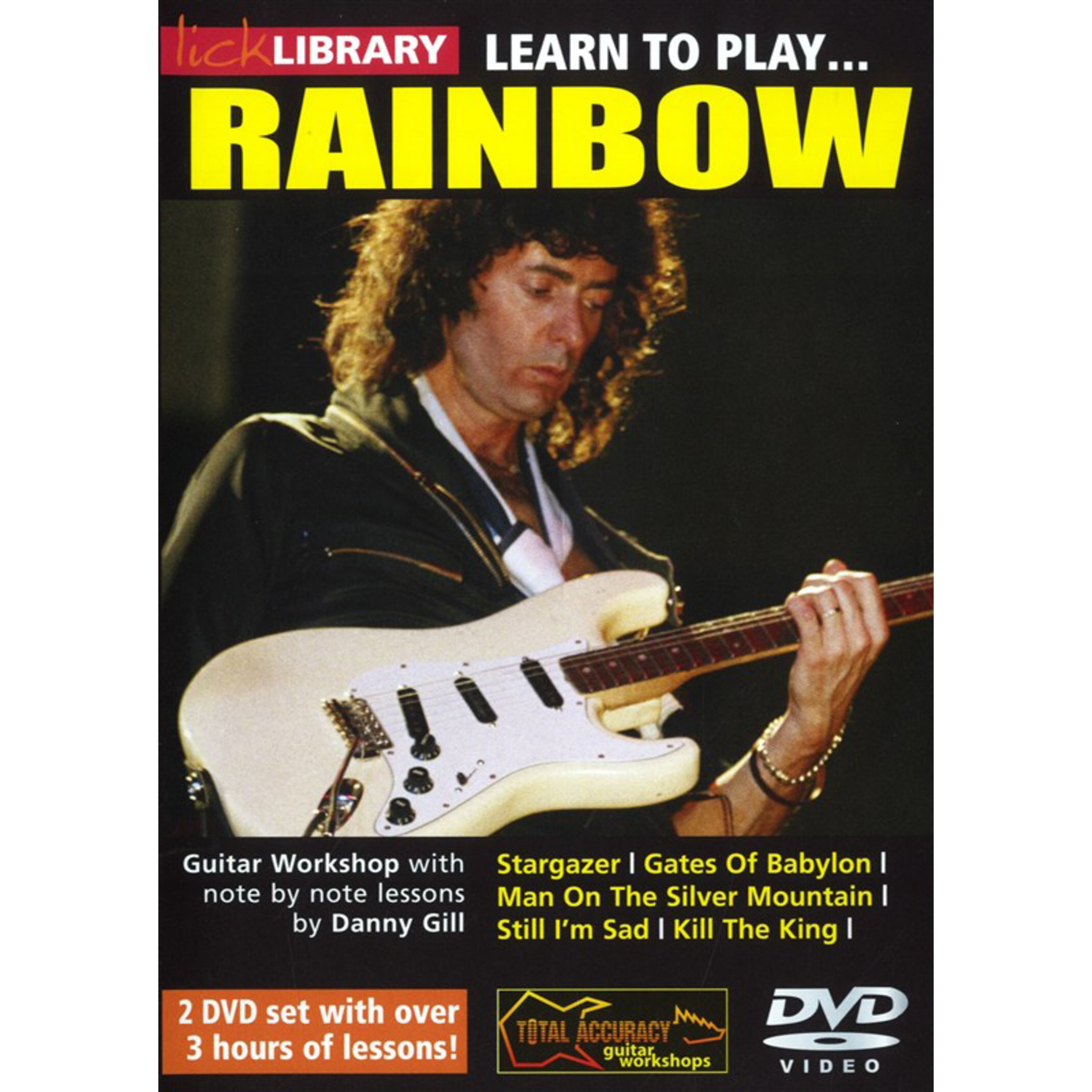 Roadrock International Lick Library: Learn To Play Rainbow DVD - DVD