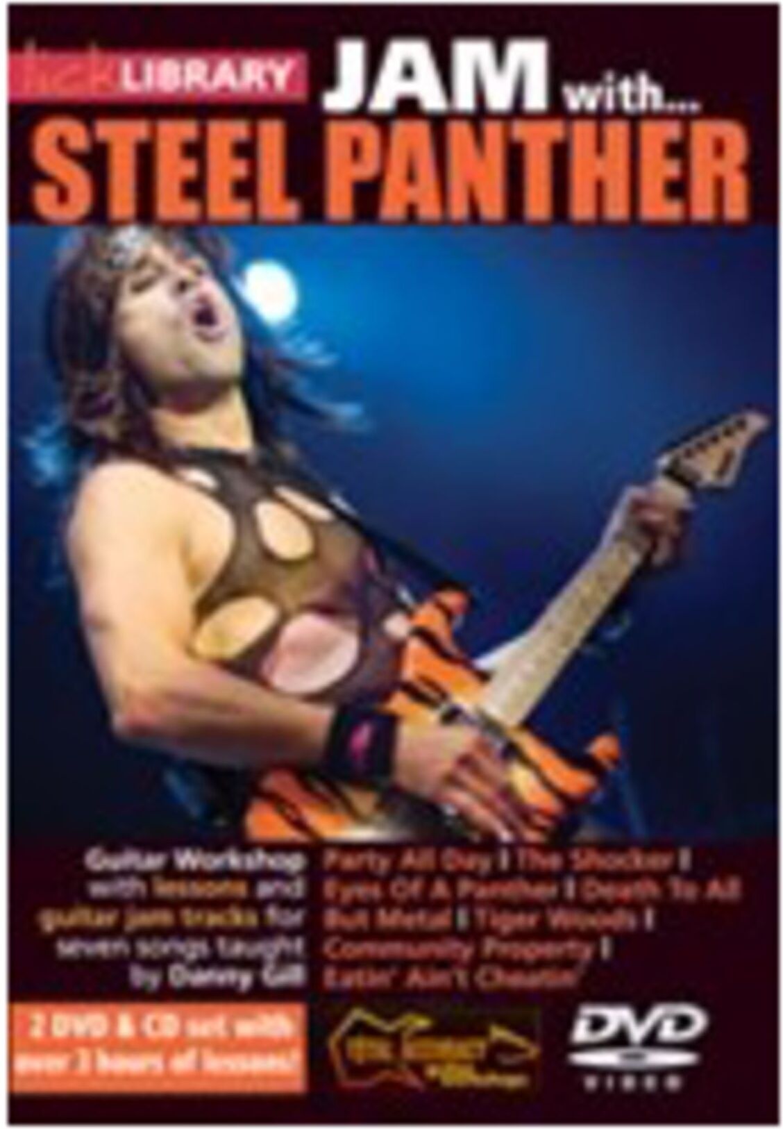 Roadrock International Lick Library: Jam With Steel Panther DVD, CD - DVD