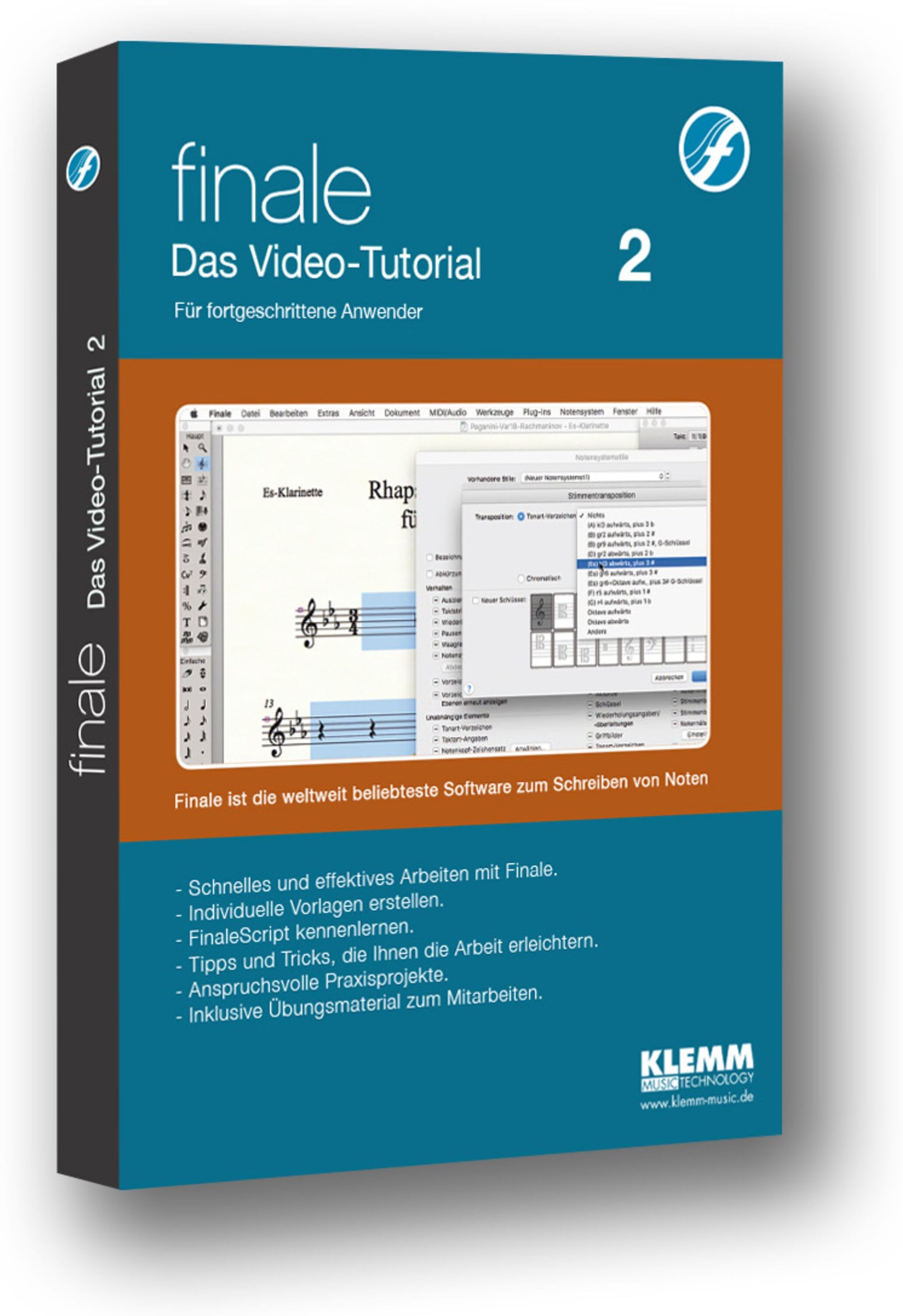 Klemm Musik Finale Video Tutorial 2 - Lernsoftware