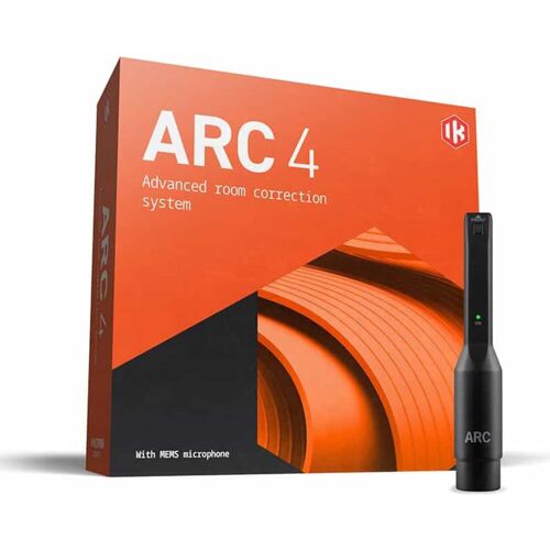 IK Multimedia ARC 4 Software + Measurement Mic - Audio Tool Software