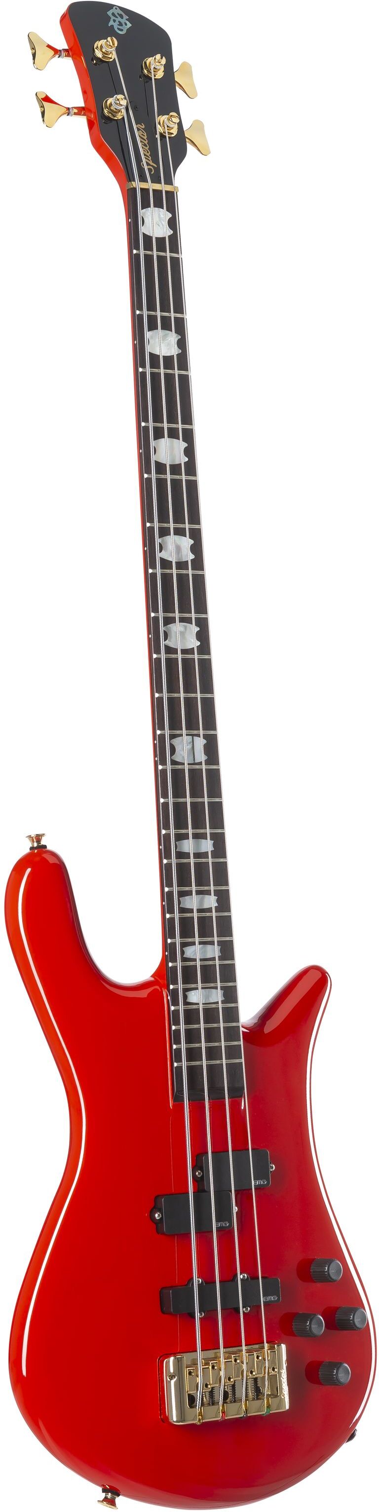 Spector Euro 4 Classic Solid Red Gloss - E-Bass