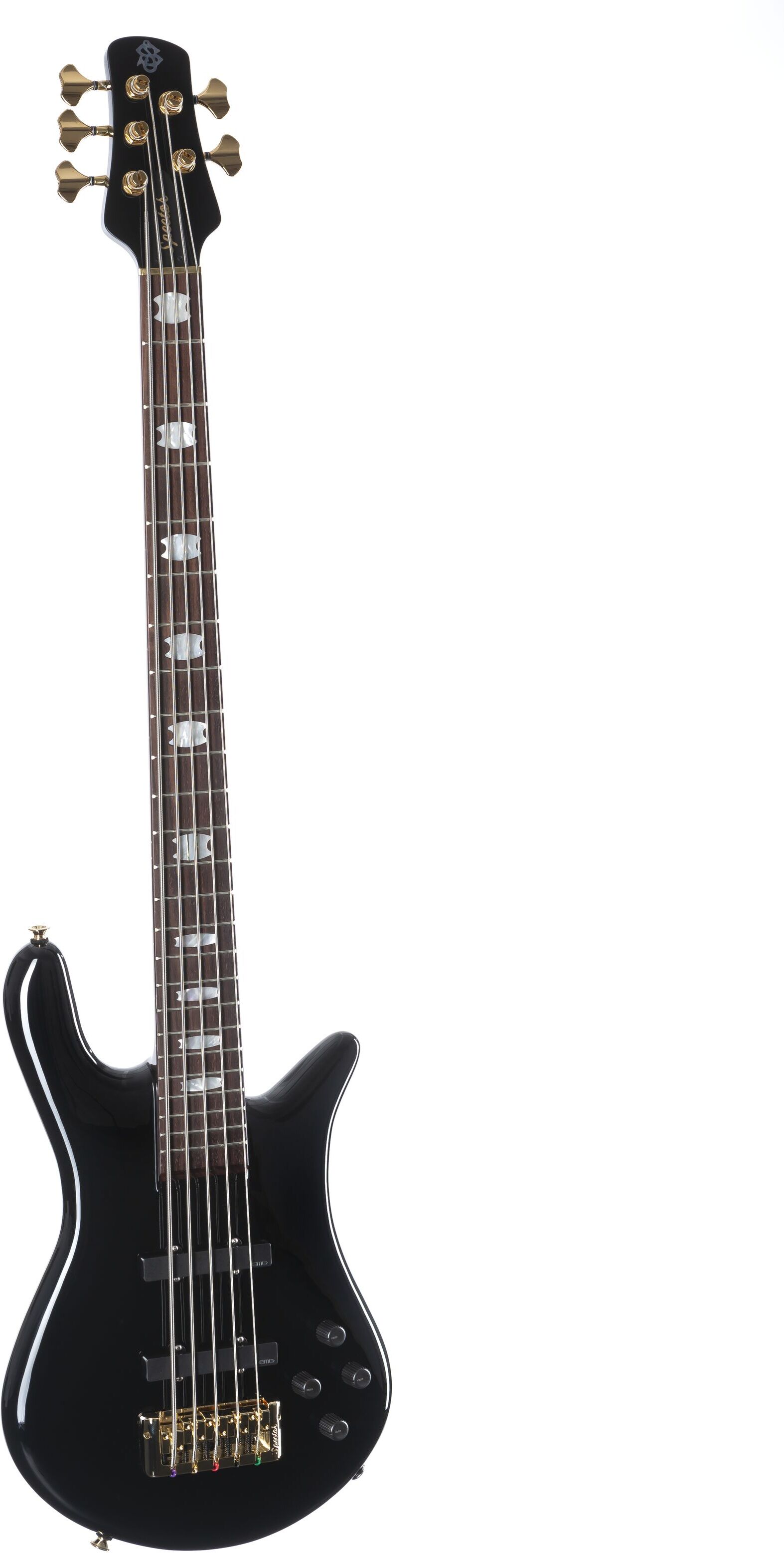 Spector Euro 5 Classic Solid Black Gloss - E-Bass