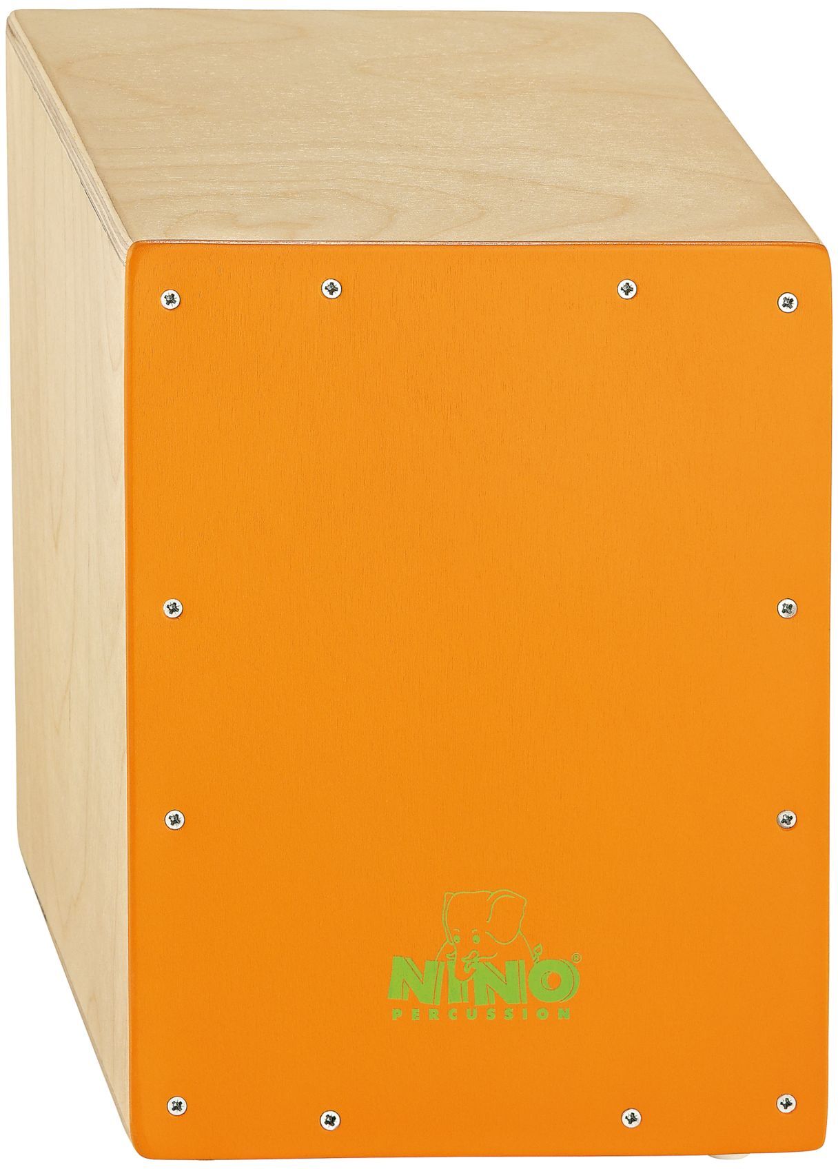 Meinl Kinder Cajon NINO950OR, Natural/Orange