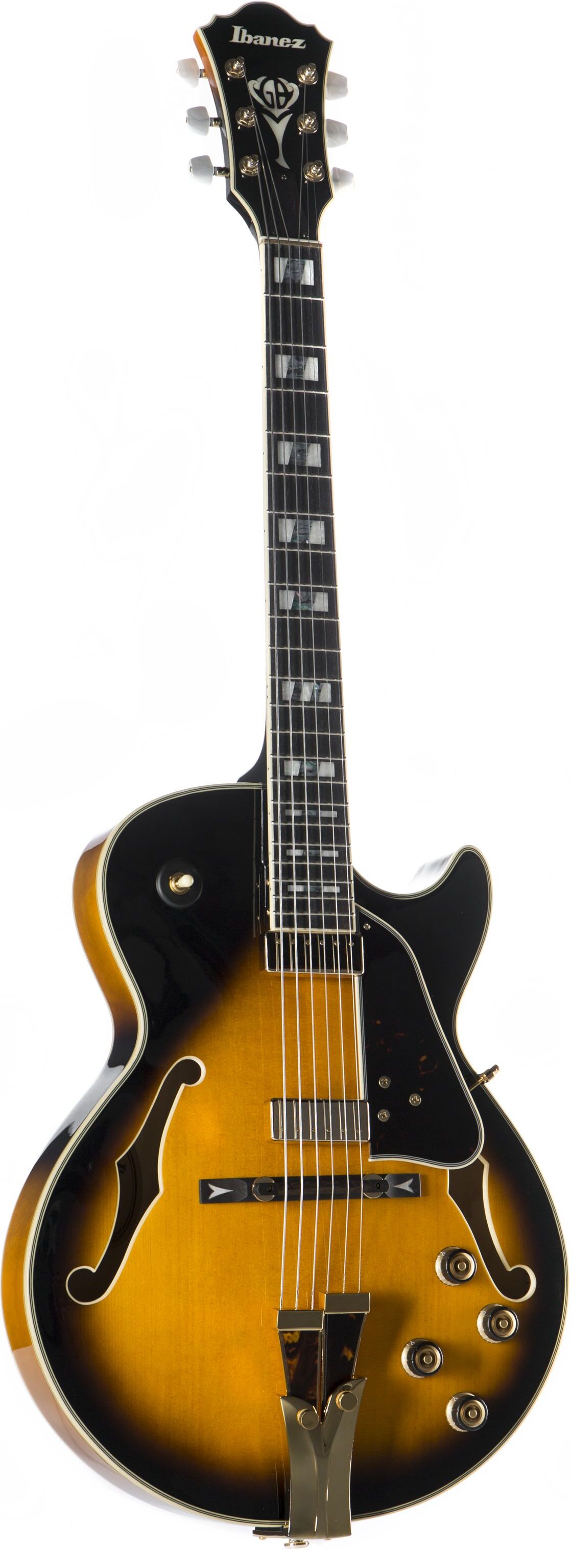 Ibanez GB10SE-BS Brown Sunburst George Benson Signature - Halbakustik Gitarre