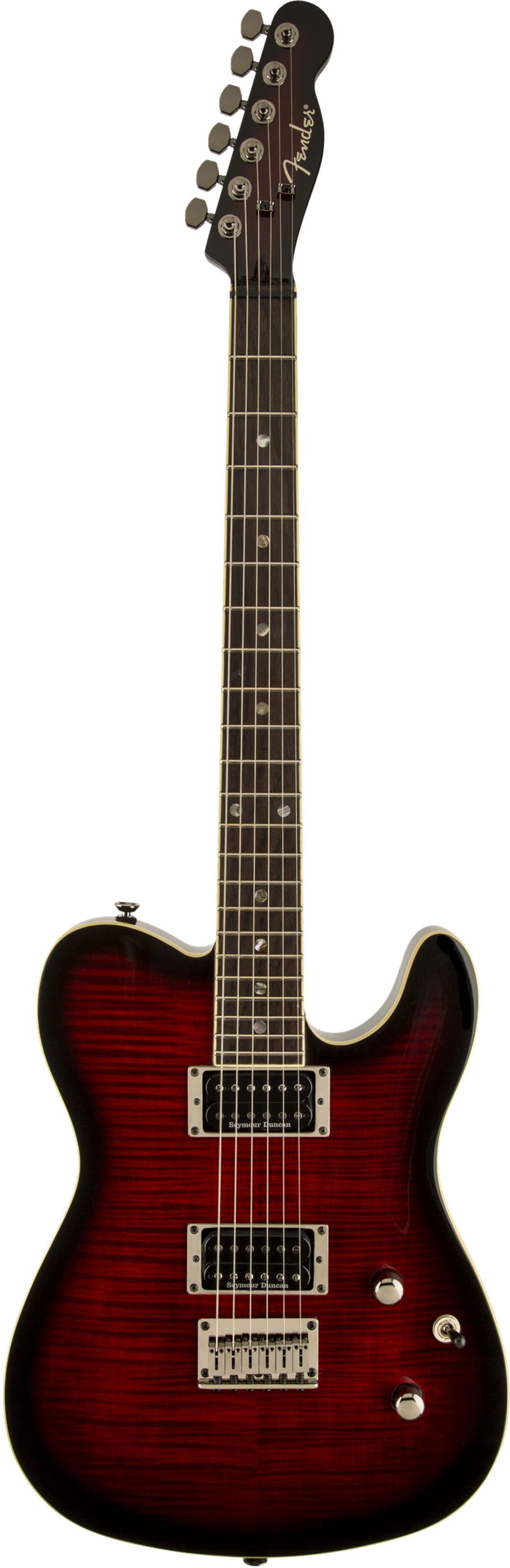 Fender Special Edition Custom Telecaster FMT HH Black Cherry Sunburst - E-Gitarre