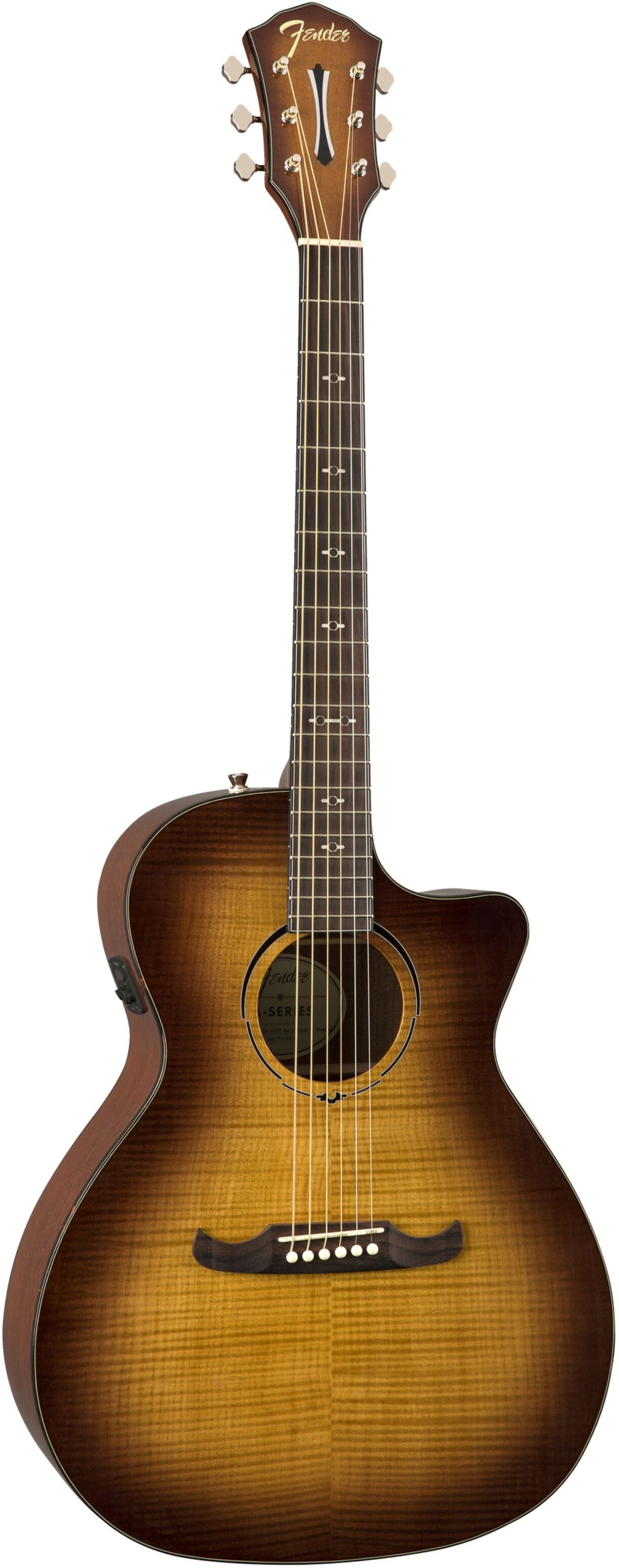 Fender FA-345CE Auditorium 3-Tone Tea Burst - Westerngitarre