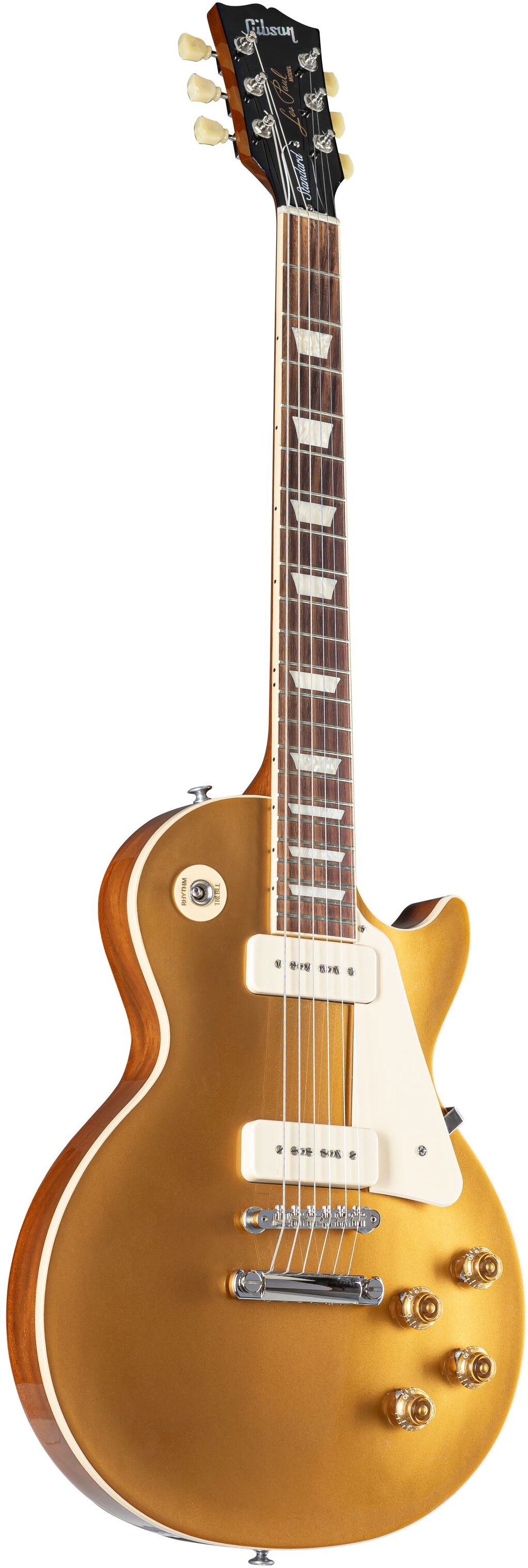 Gibson Les Paul Standard '50s P-90 Gold Top - Single Cut E-Gitarre