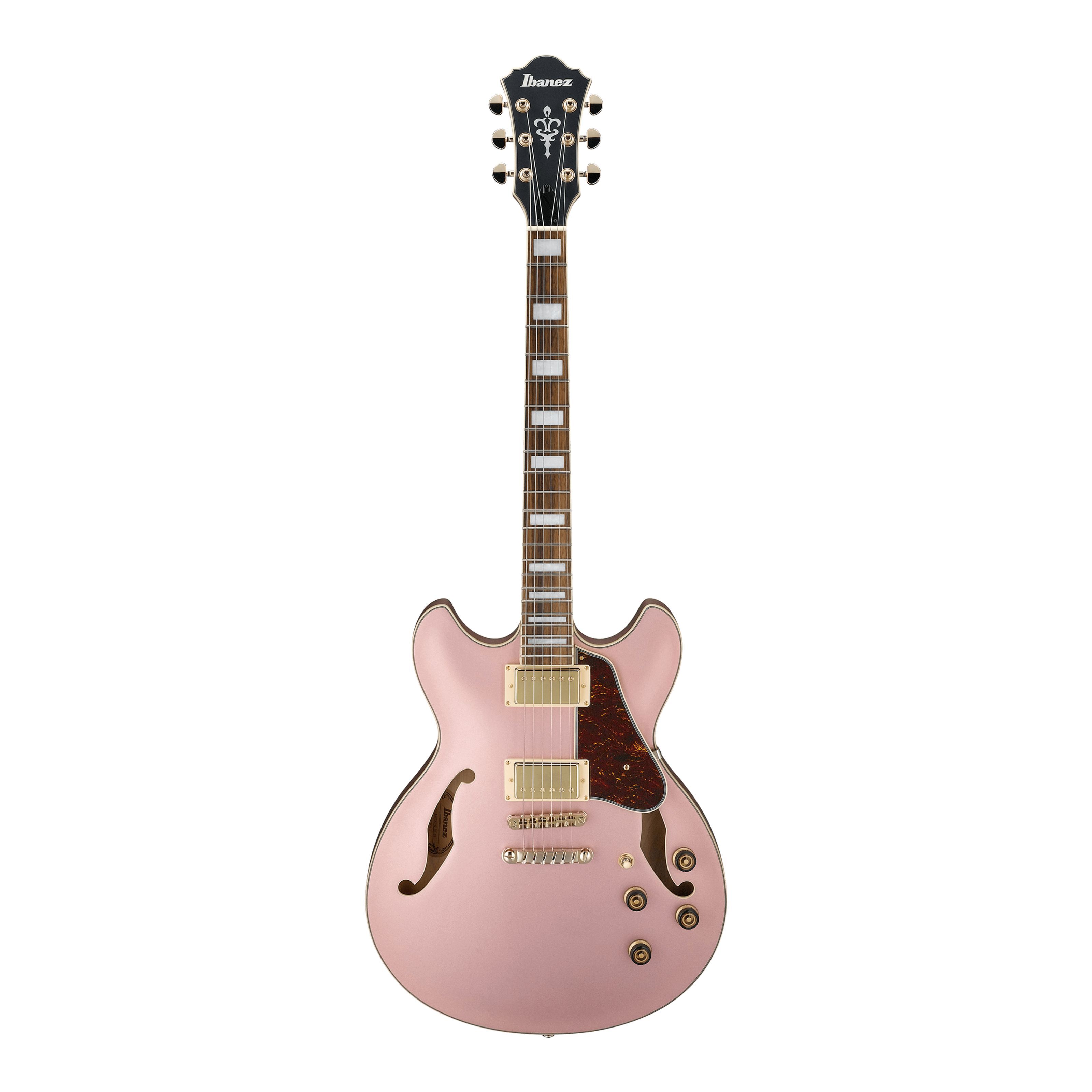 Ibanez Artcore AS73G-RGF Rose Gold Metallic Flat - Halbakustik Gitarre