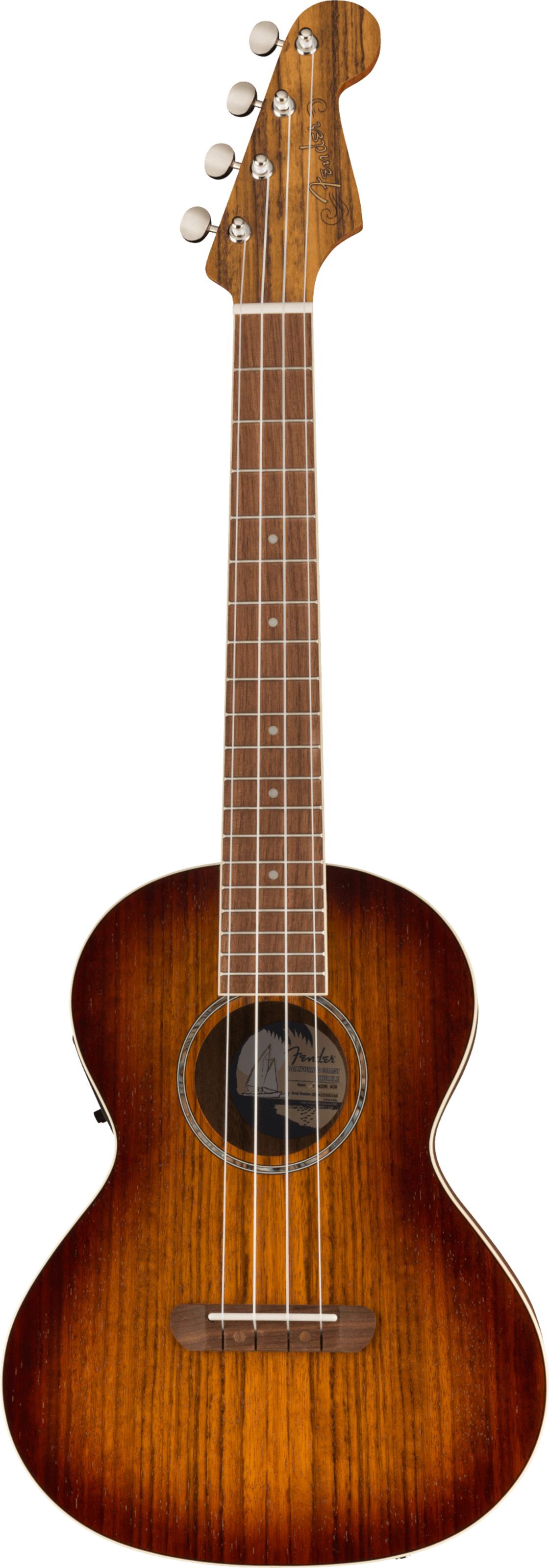 Fender Rincon Tenor Ukulele Aged Cognac Burst - Tenor Ukulele